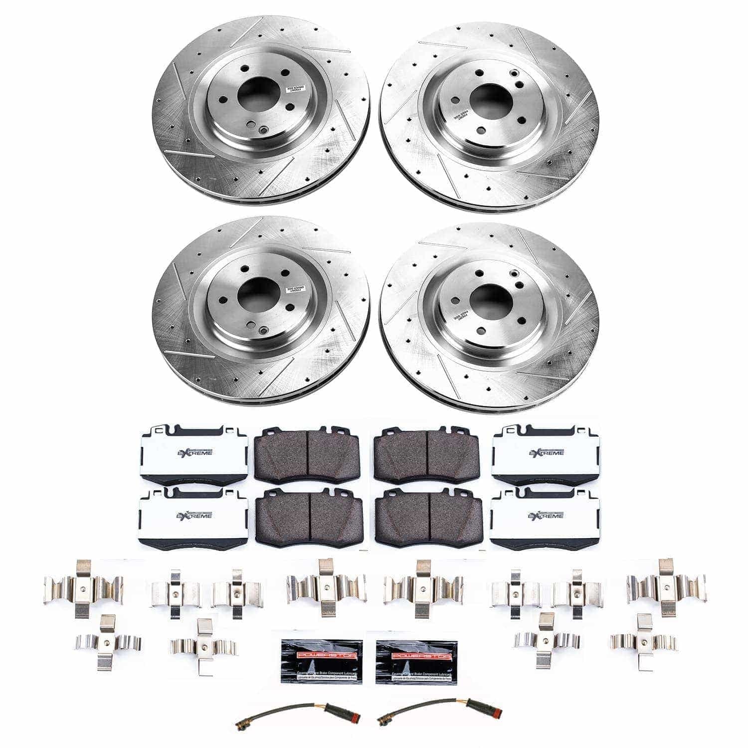 Power Stop - K9078-26 - Front - Disc Brake Pad and Rotor Kit image 1