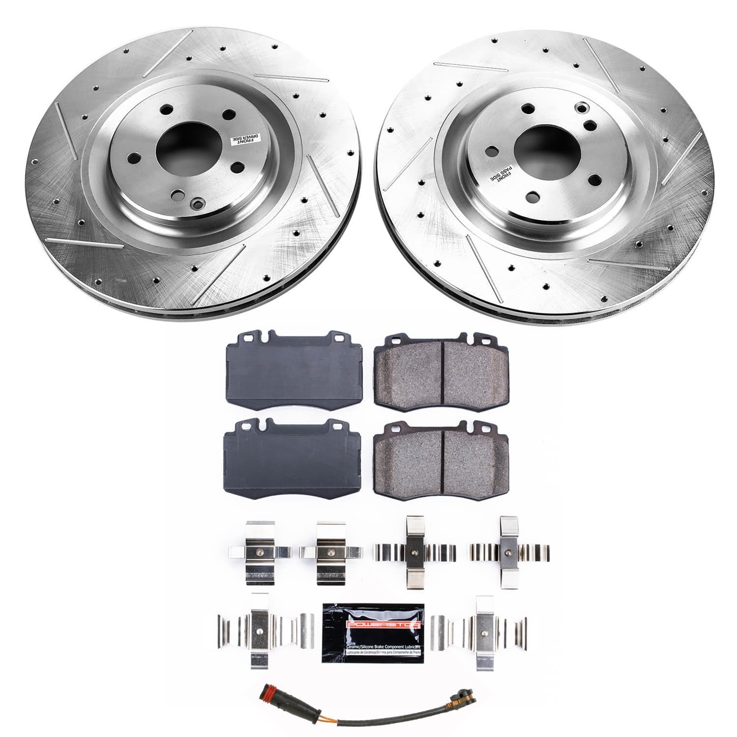 Power Stop - K9078 - Front - Disc Brake Pad and Rotor Kit image 1