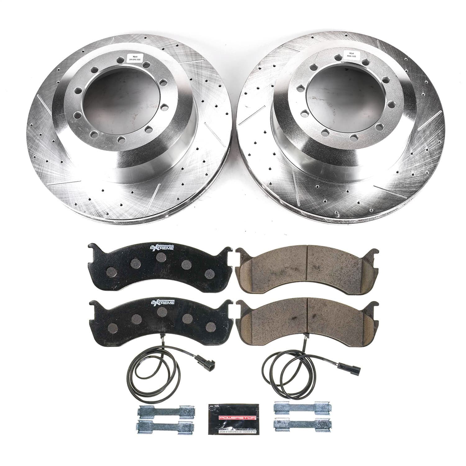 Power Stop - K9117-36 - Front - Disc Brake Pad and Rotor Kit image 1