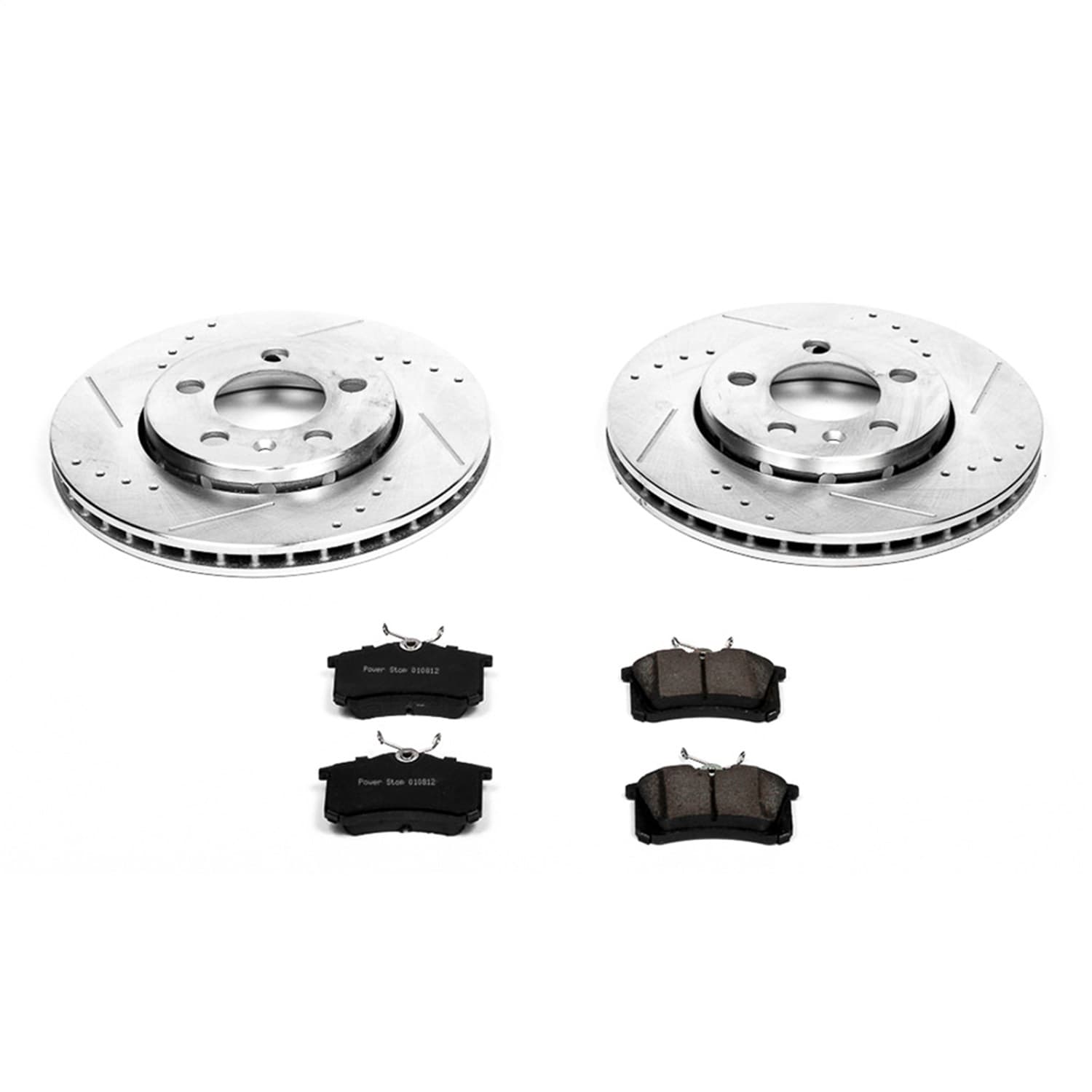 Power Stop - K920 - Rear - Disc Brake Pad and Rotor Kit image 1