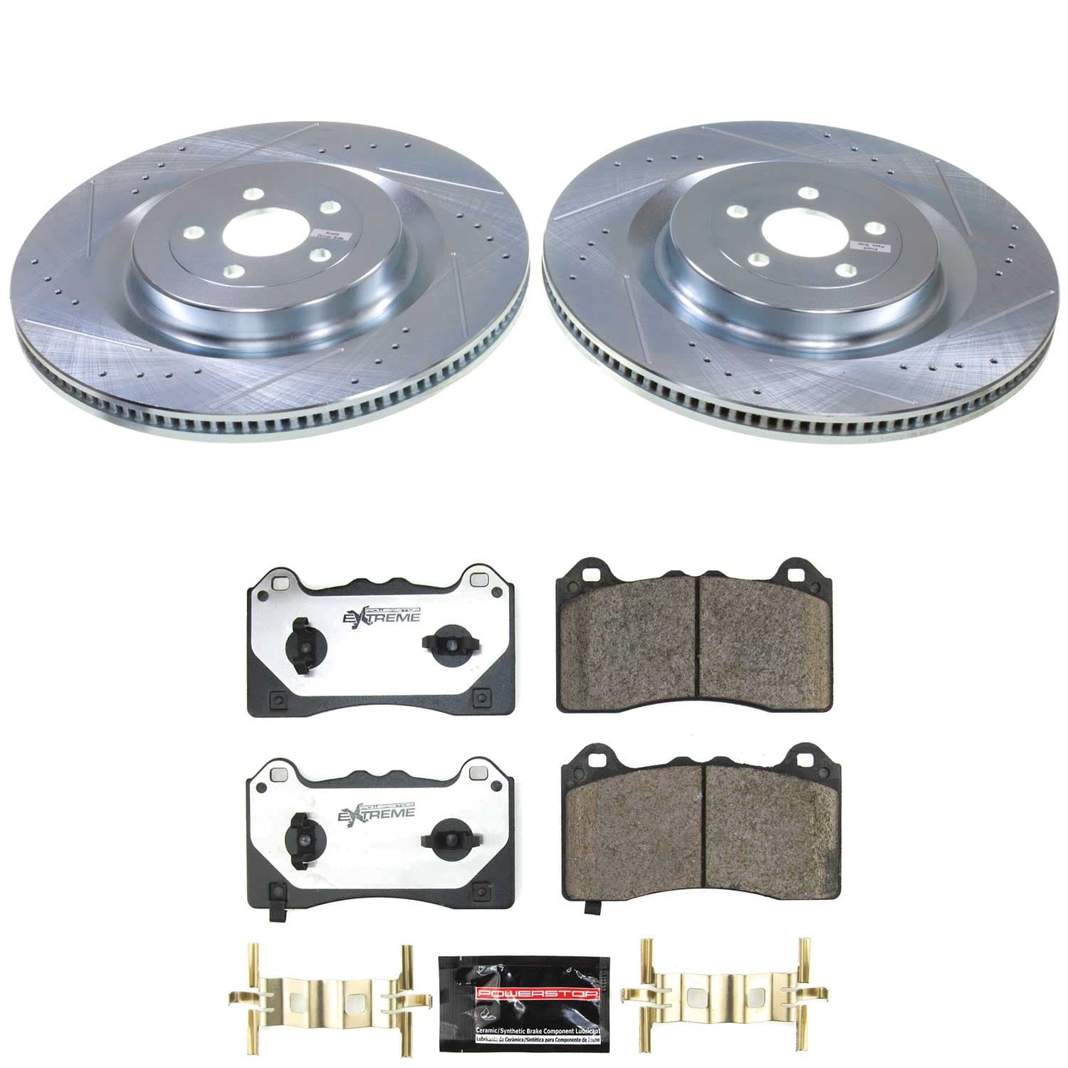 Power Stop - K9265-26 - Front - Disc Brake Pad and Rotor Kit image 1