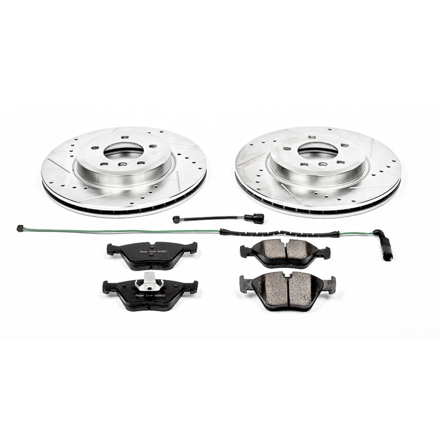 Power Stop - K933 - Front - Disc Brake Pad and Rotor Kit image 1