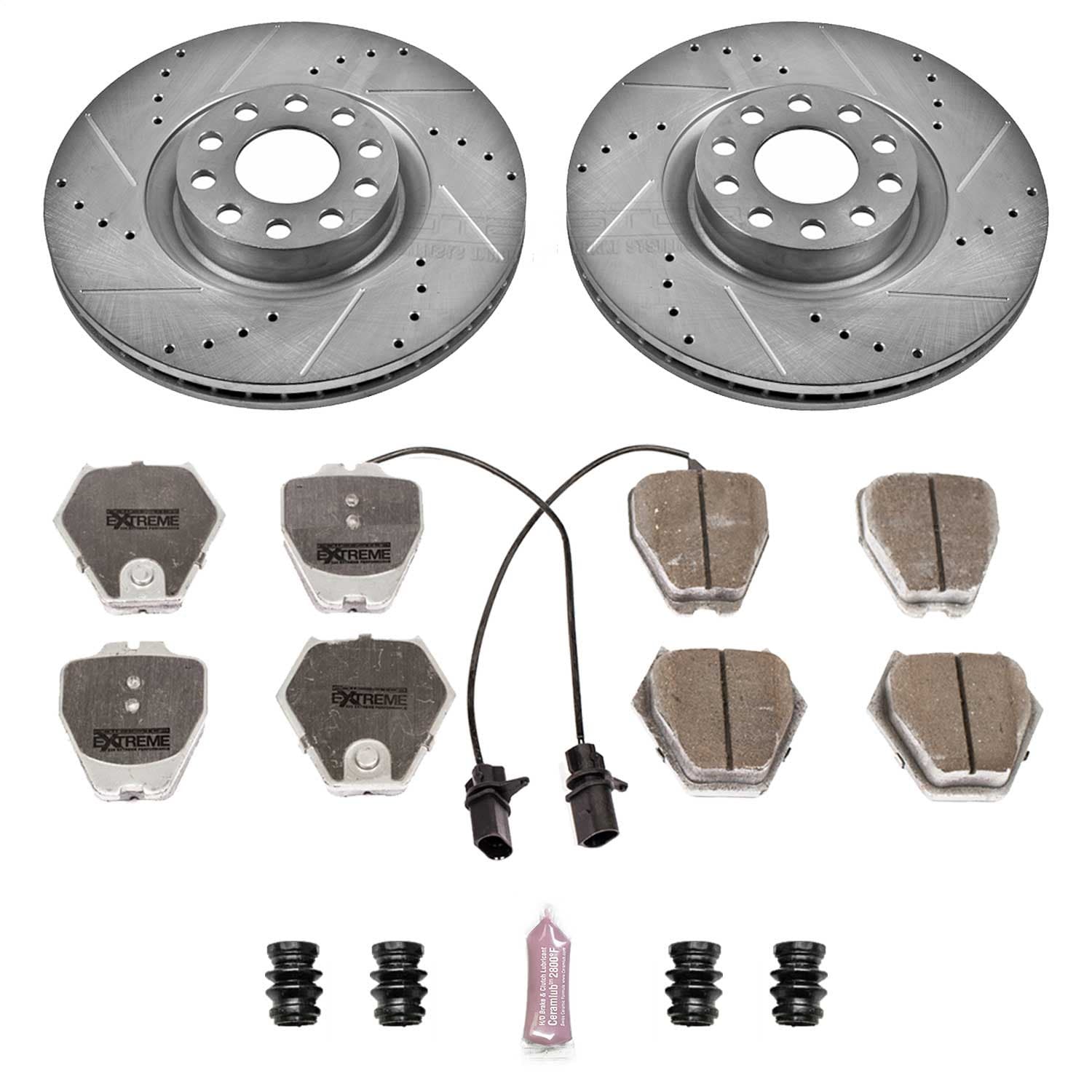 Power Stop - K948-26 - Front - Disc Brake Pad and Rotor Kit image 1