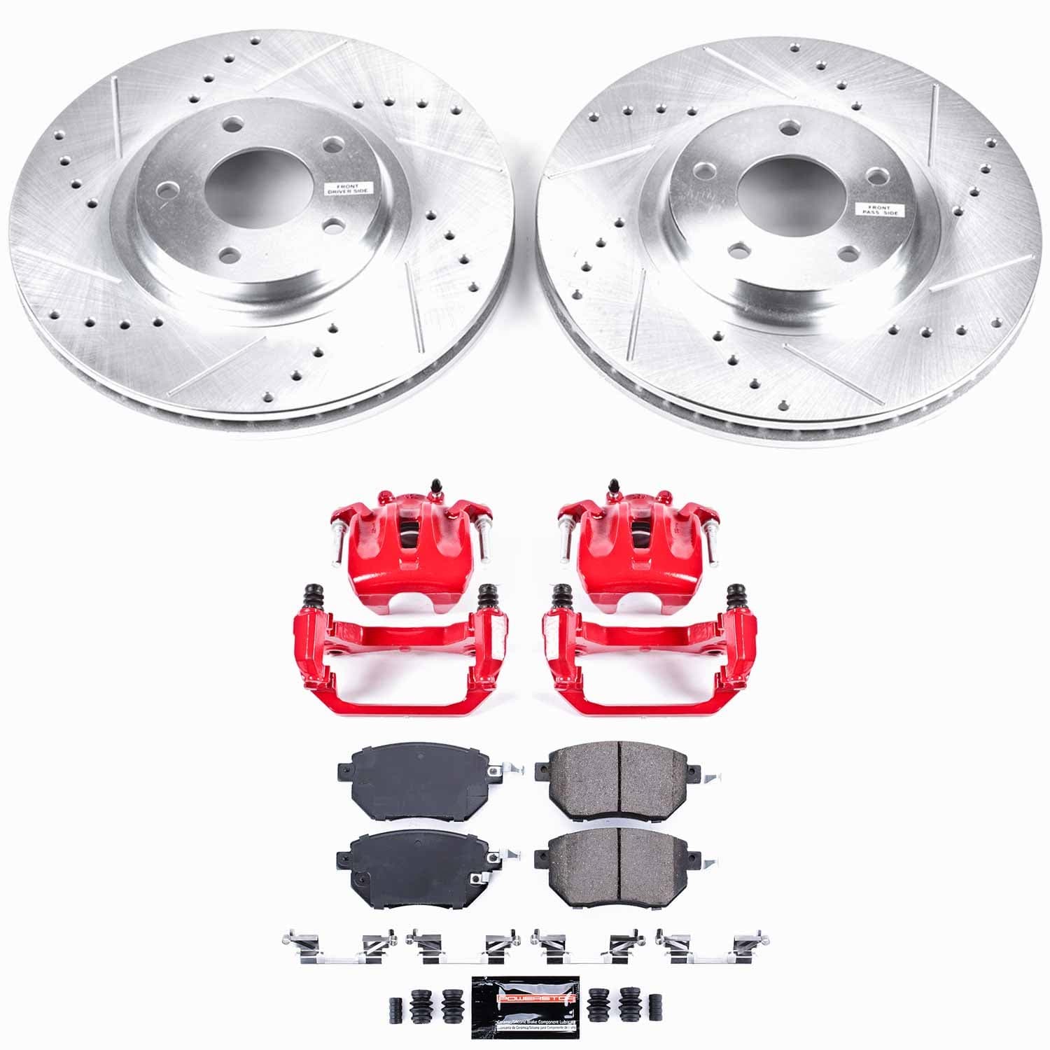 Power Stop - KC091A - Front - Disc Brake Pad/Caliper and Rotor Kit image 10