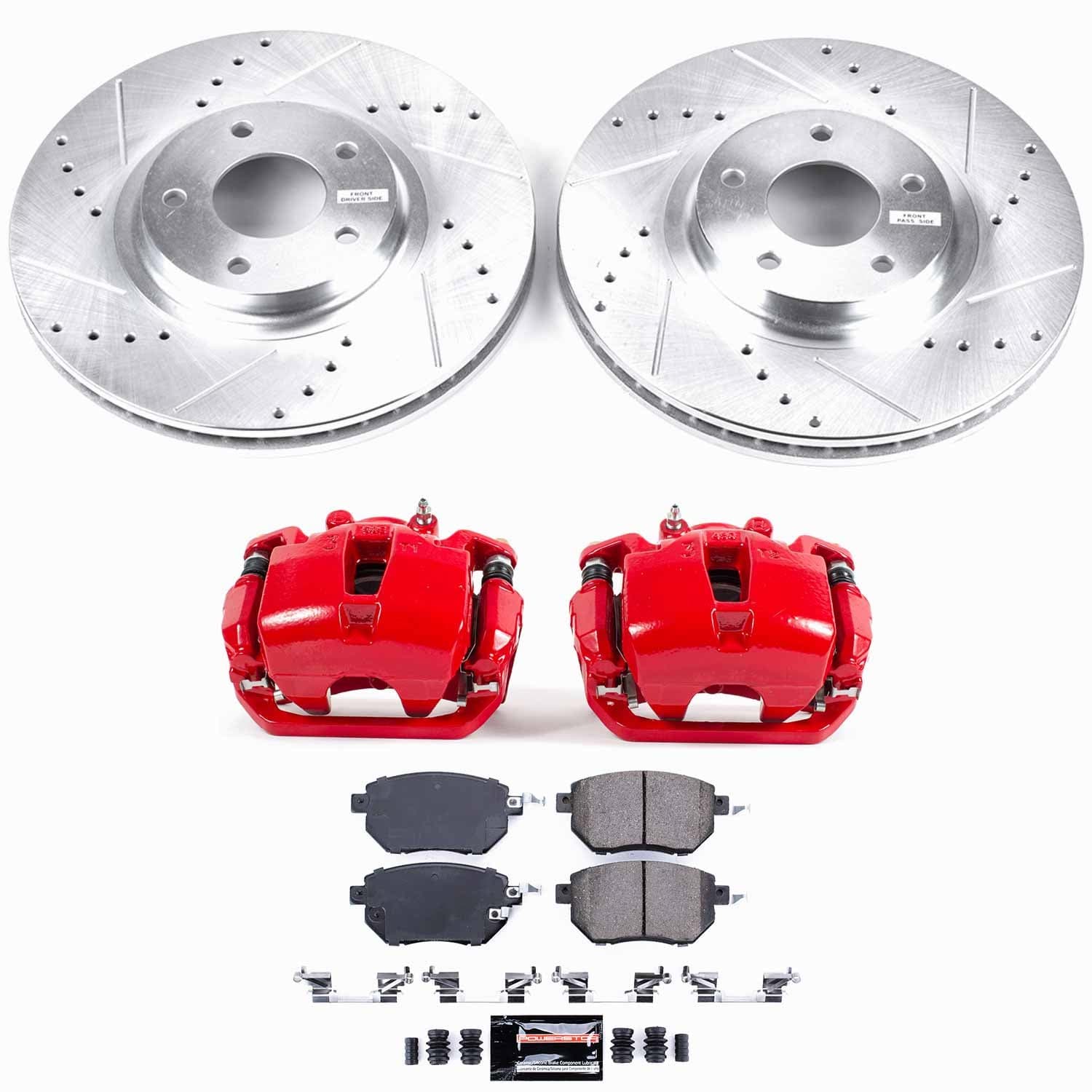Power Stop - KC091B - Front - Disc Brake Pad/Caliper and Rotor Kit image 10