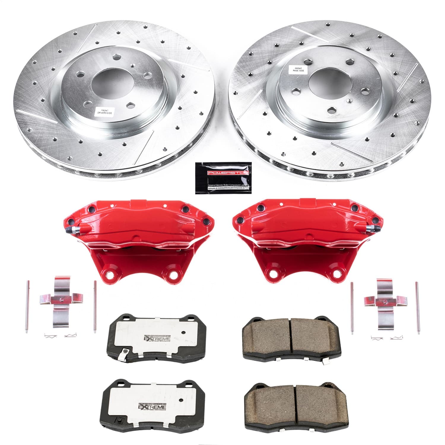Power Stop - KC104-26 - Front - Disc Brake Pad/Caliper and Rotor Kit image 8