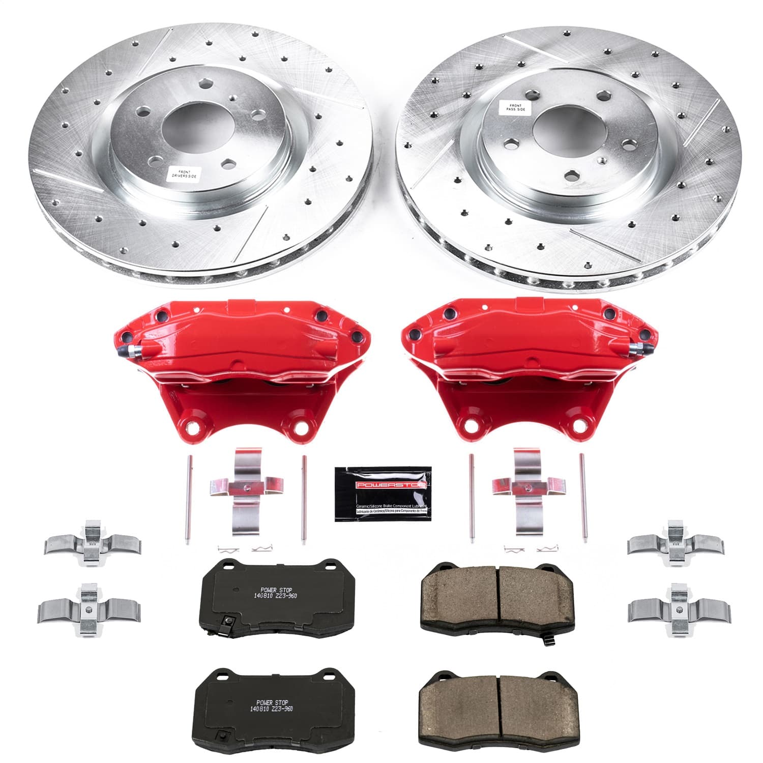 Power Stop - KC104 - Front - Disc Brake Pad/Caliper and Rotor Kit image 10