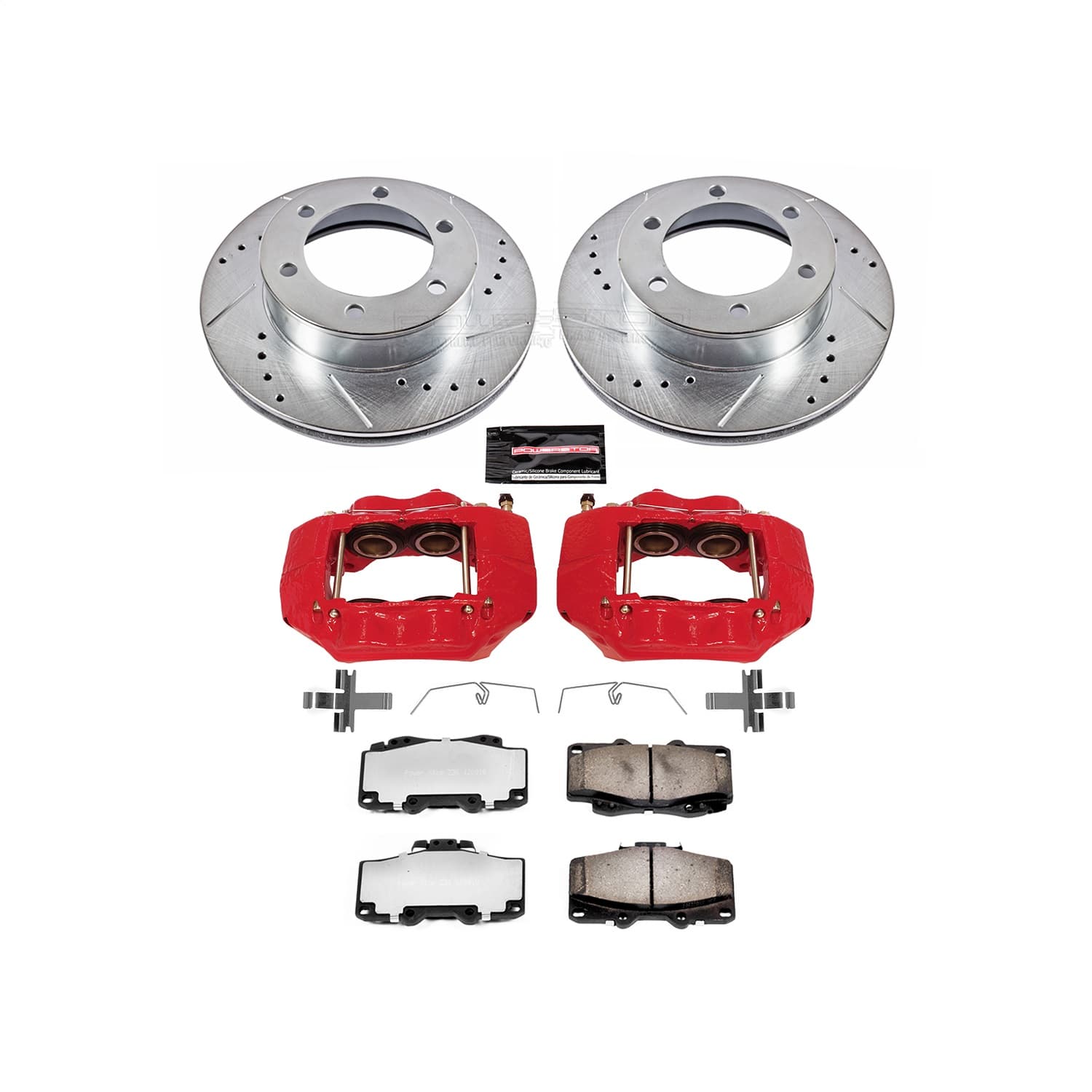 Power Stop - KC1233A-36 - Front - Disc Brake Pad/Caliper and Rotor Kit image 1