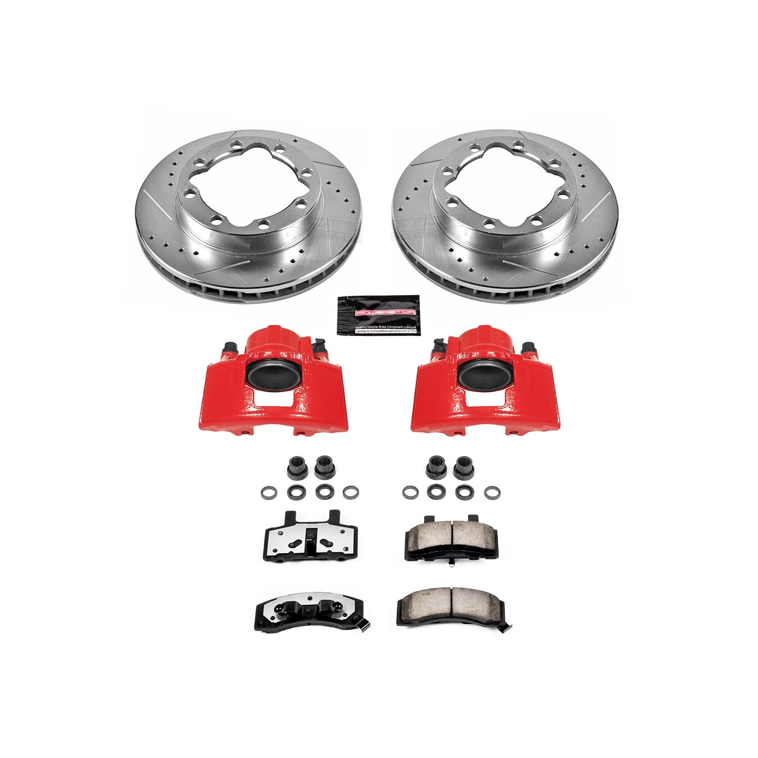 Power Stop - KC1524-36 - Front - Disc Brake Pad/Caliper and Rotor Kit image 1