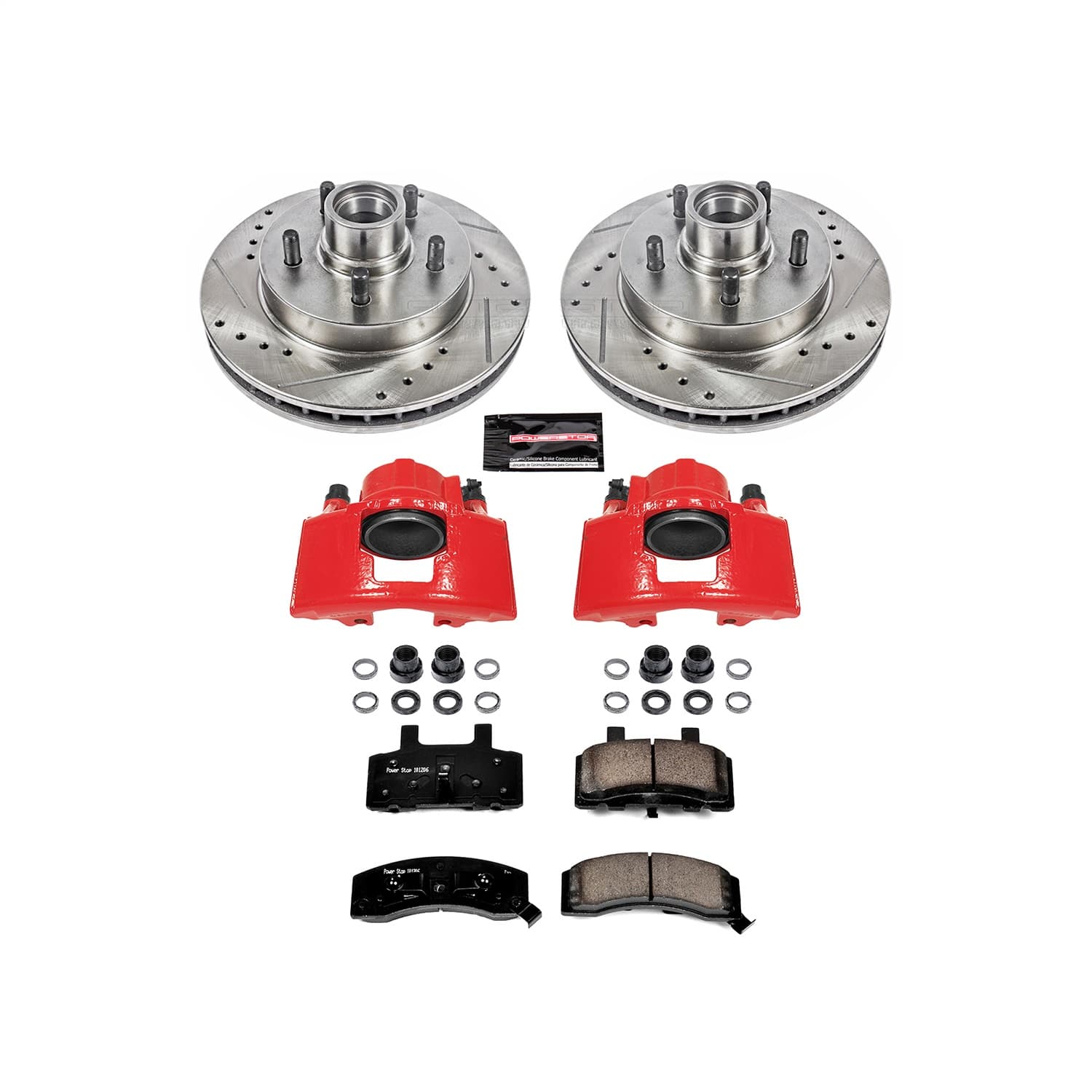 Power Stop - KC1991 - Front - Disc Brake Pad/Caliper and Rotor Kit image 1