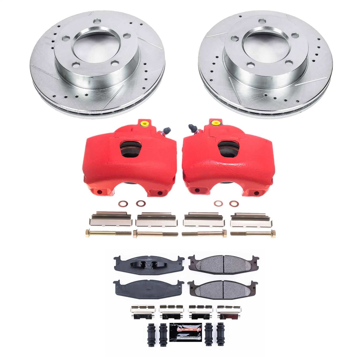 Power Stop - KC5067 - Front - Disc Brake Pad/Caliper and Rotor Kit image 1