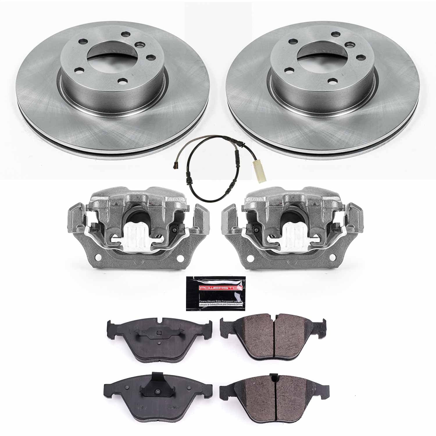 Power Stop - KCOE7026 - Front - Disc Brake Pad/Caliper and Rotor Kit image 1