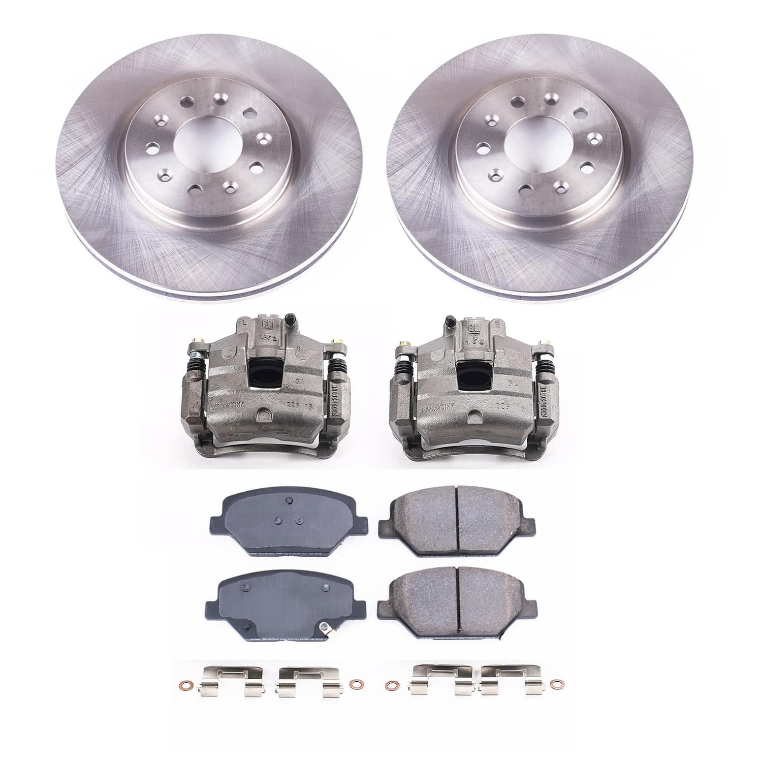 Power Stop - KCOE7661B - Front - Disc Brake Pad and Rotor Kit image 1