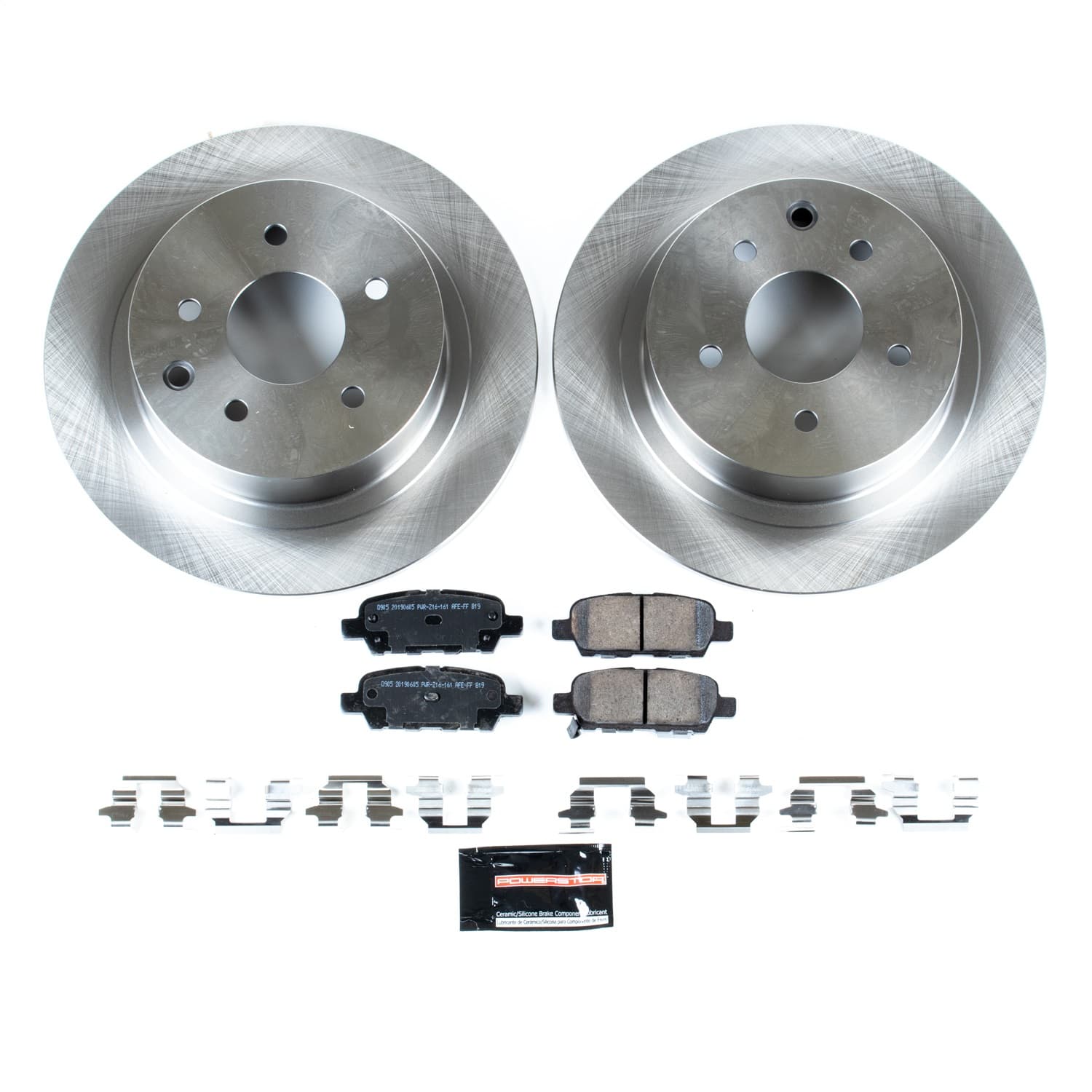 Power Stop - KOE098 - Rear - Disc Brake Pad and Rotor Kit image 3