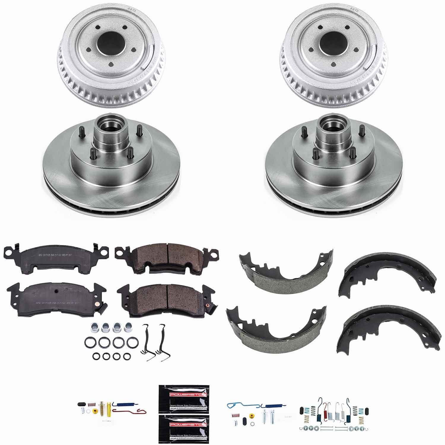 Power Stop - KOE15019DK - Complete Vehicle Disc/Drum Brake Kit image 1