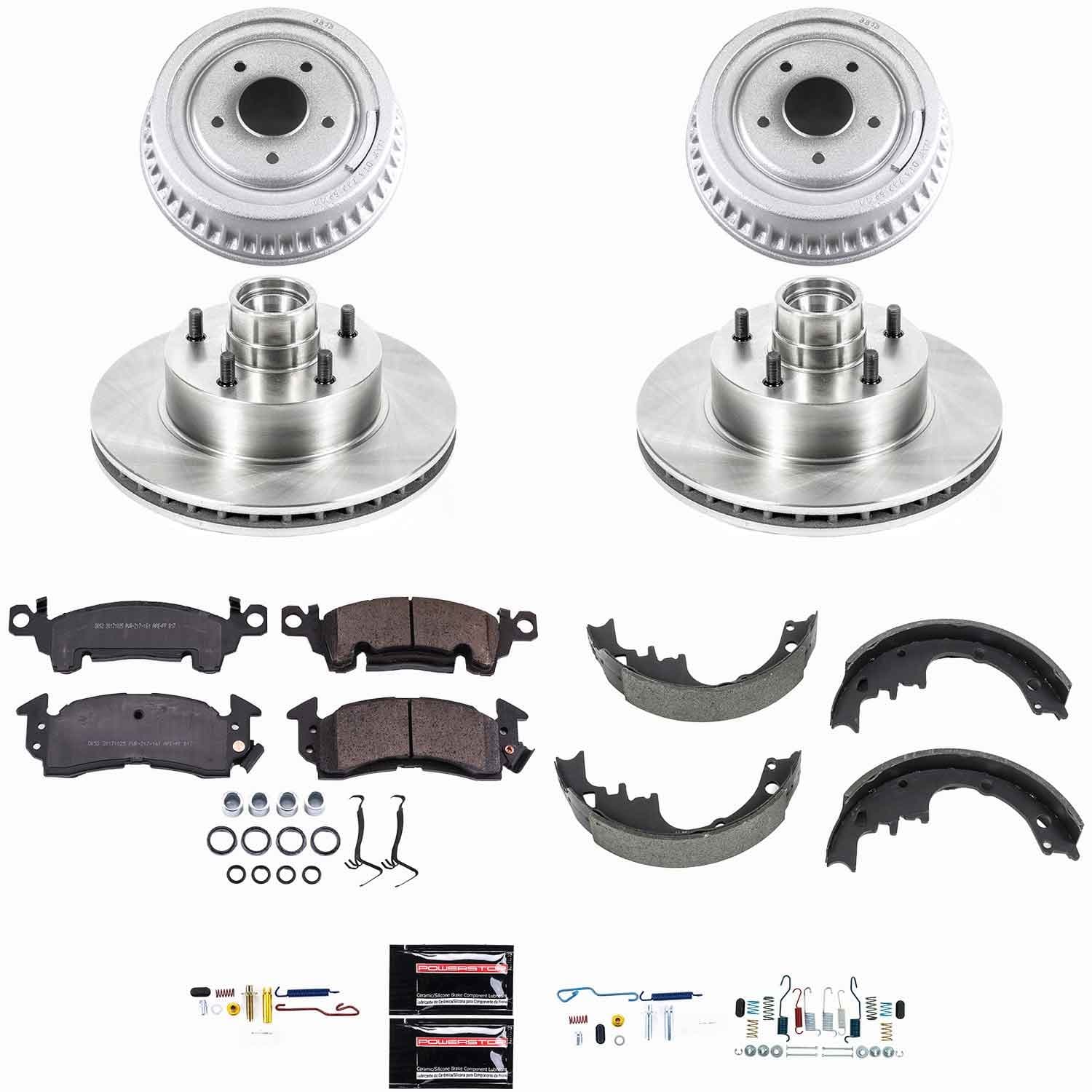 Power Stop - KOE15020DK - Complete Vehicle Disc/Drum Brake Kit image 1