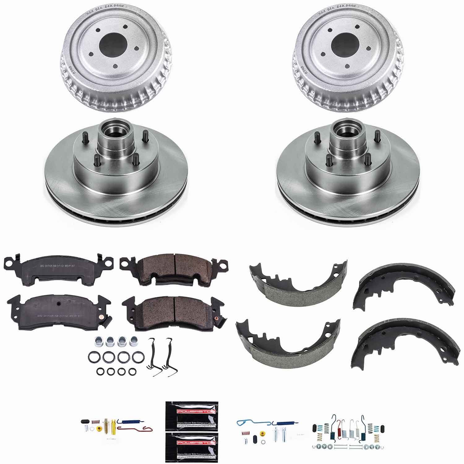 Power Stop - KOE15023DK - Complete Vehicle Disc/Drum Brake Kit image 1