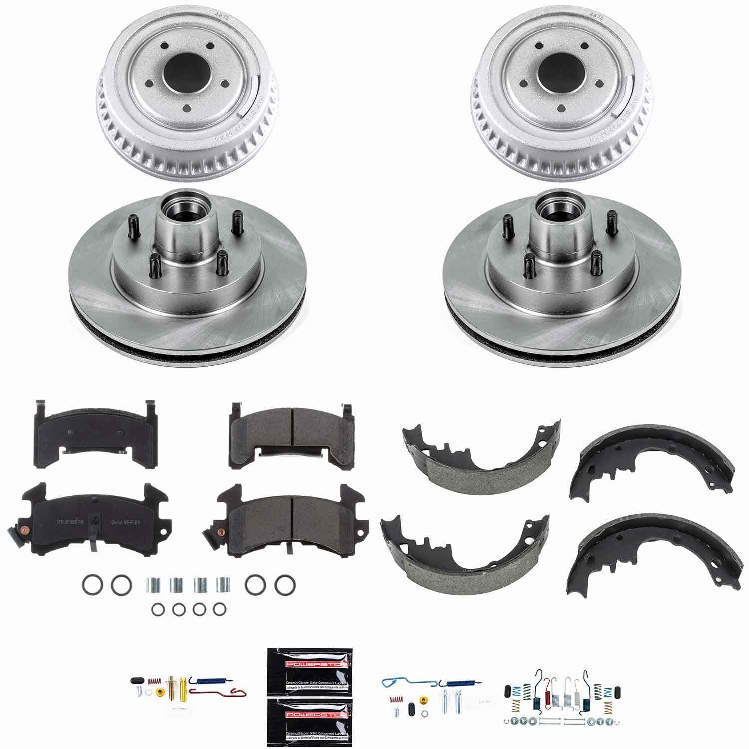 Power Stop - KOE15025DK - Complete Vehicle Disc/Drum Brake Kit image 1