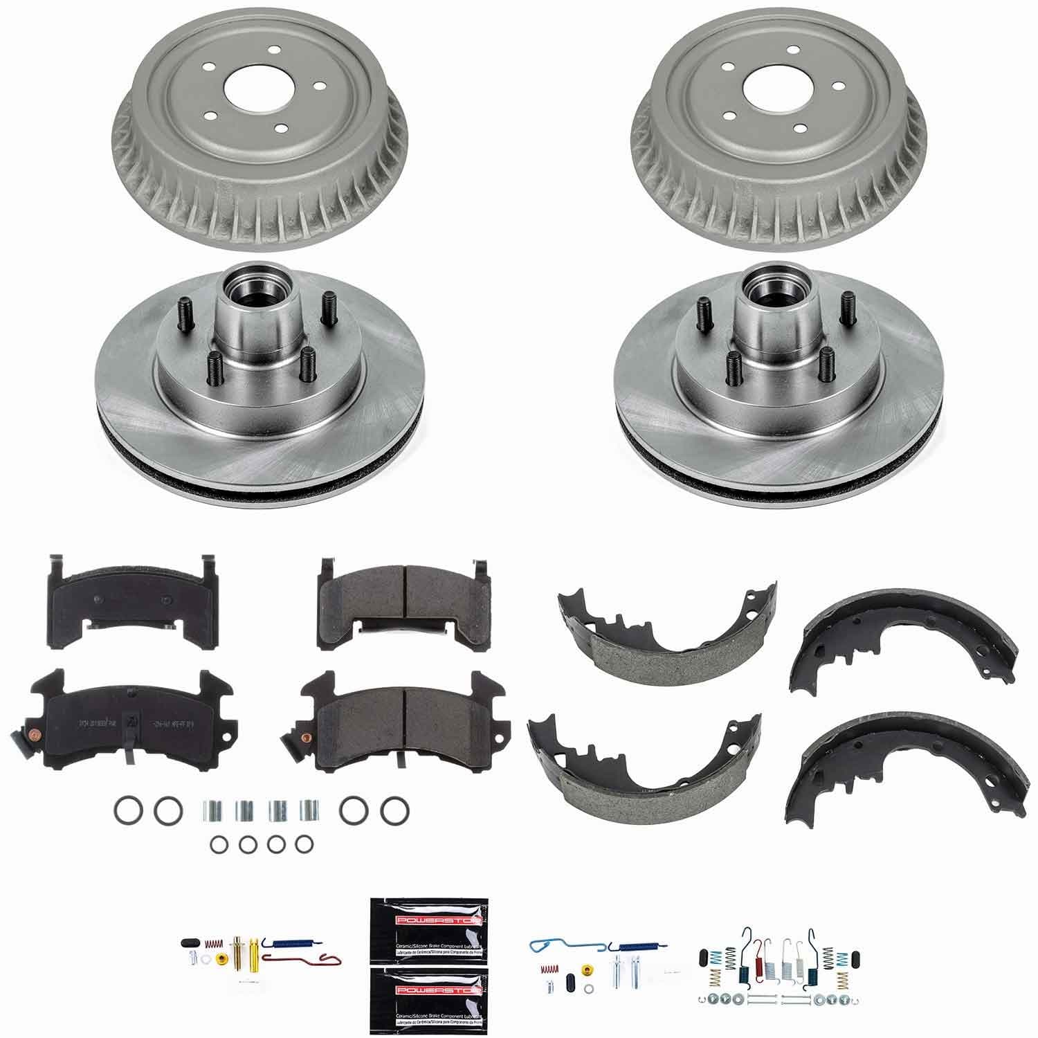 Power Stop - KOE15026DK - Complete Vehicle Disc/Drum Brake Kit image 1