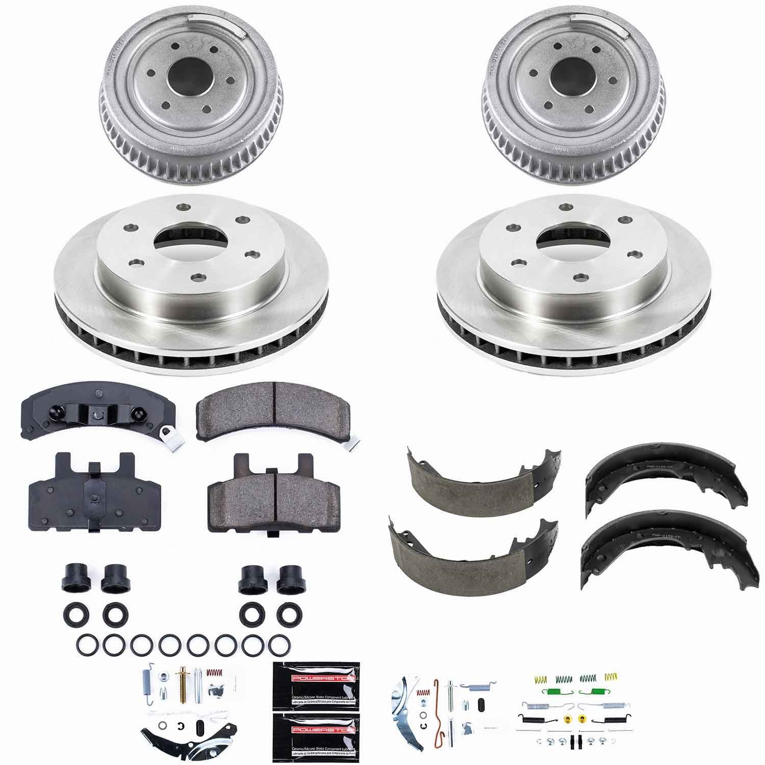 Power Stop - KOE15035DK - Complete Vehicle Disc/Drum Brake Kit image 1