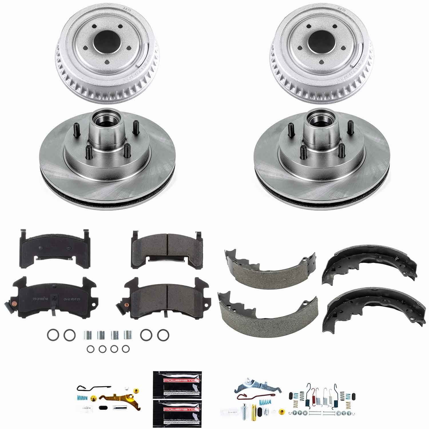 Power Stop - KOE15044DK - Complete Vehicle Disc/Drum Brake Kit image 1
