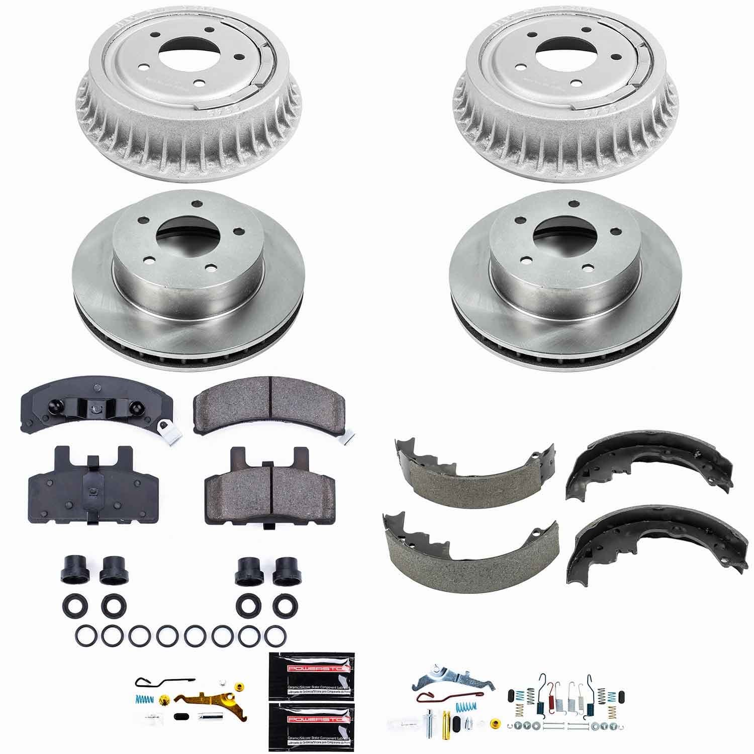 Power Stop - KOE15048DK - Complete Vehicle Disc/Drum Brake Kit image 1