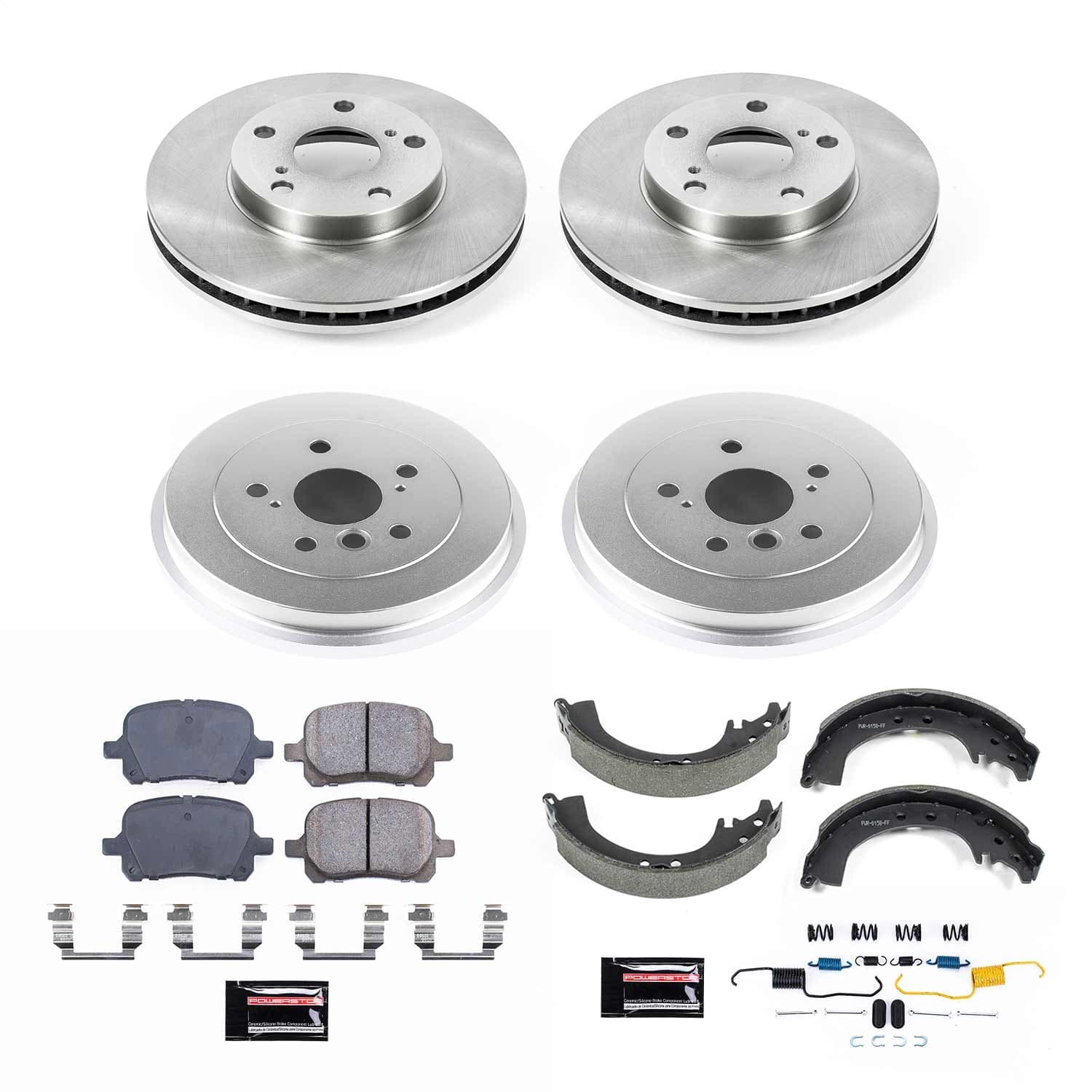 Power Stop - KOE15065DK - Complete Vehicle Disc/Drum Brake Kit image 1