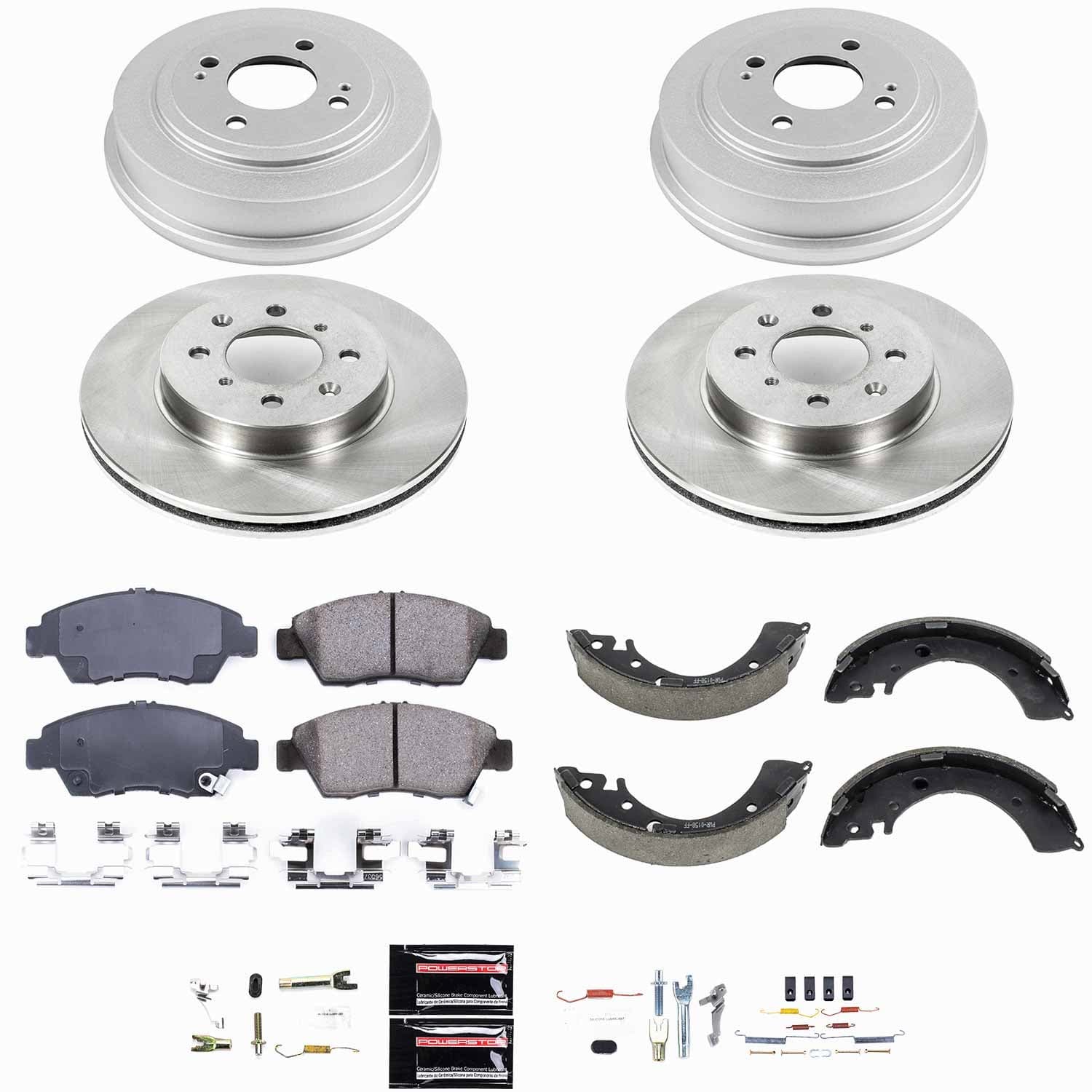 Power Stop - KOE15088DK - Complete Vehicle Disc/Drum Brake Kit image 1