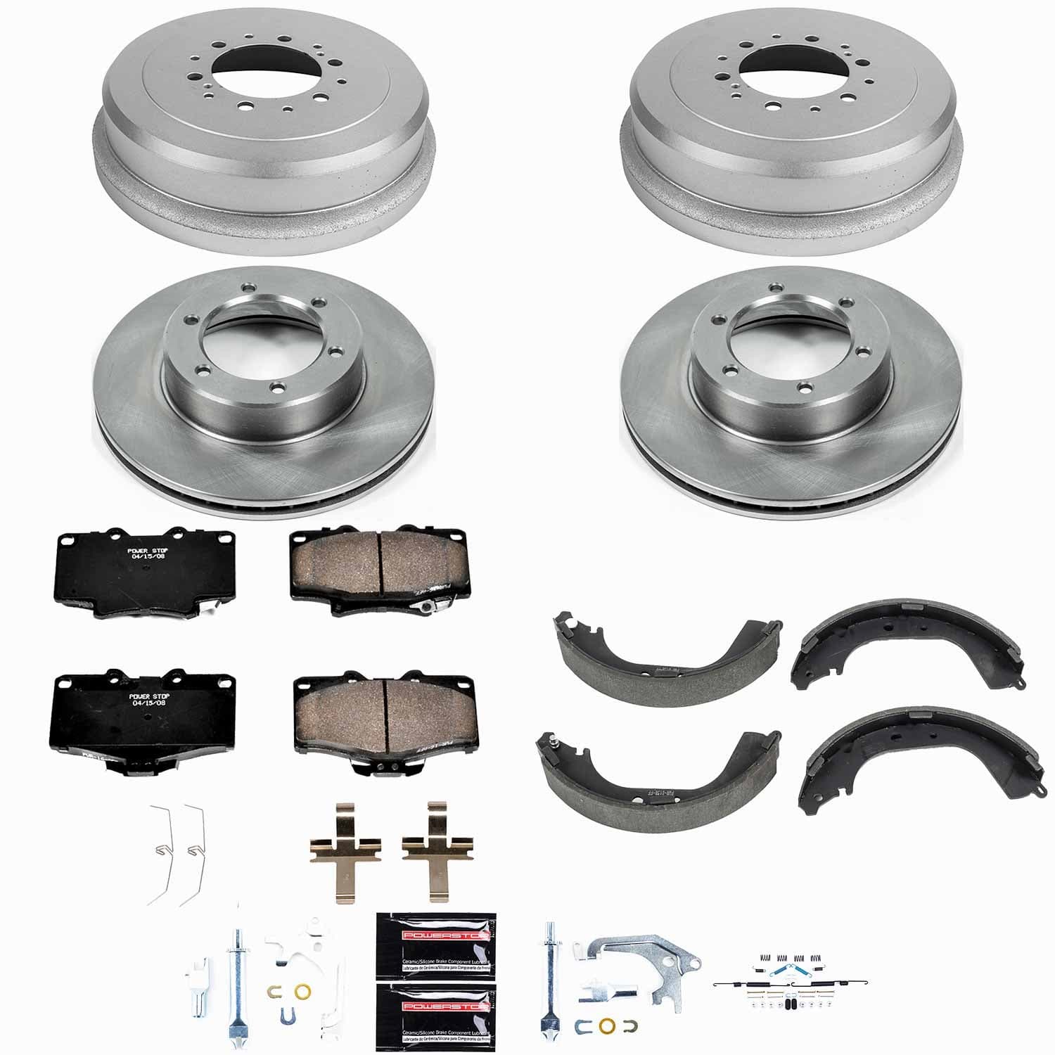 Power Stop - KOE15094DK - Complete Vehicle Disc/Drum Brake Kit image 1