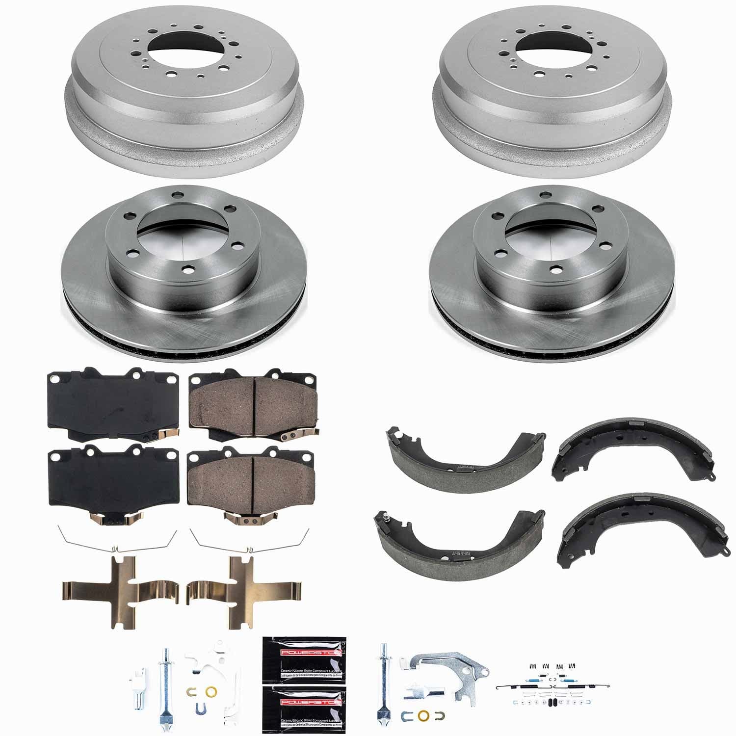 Power Stop - KOE15097DK - Complete Vehicle Disc/Drum Brake Kit image 1