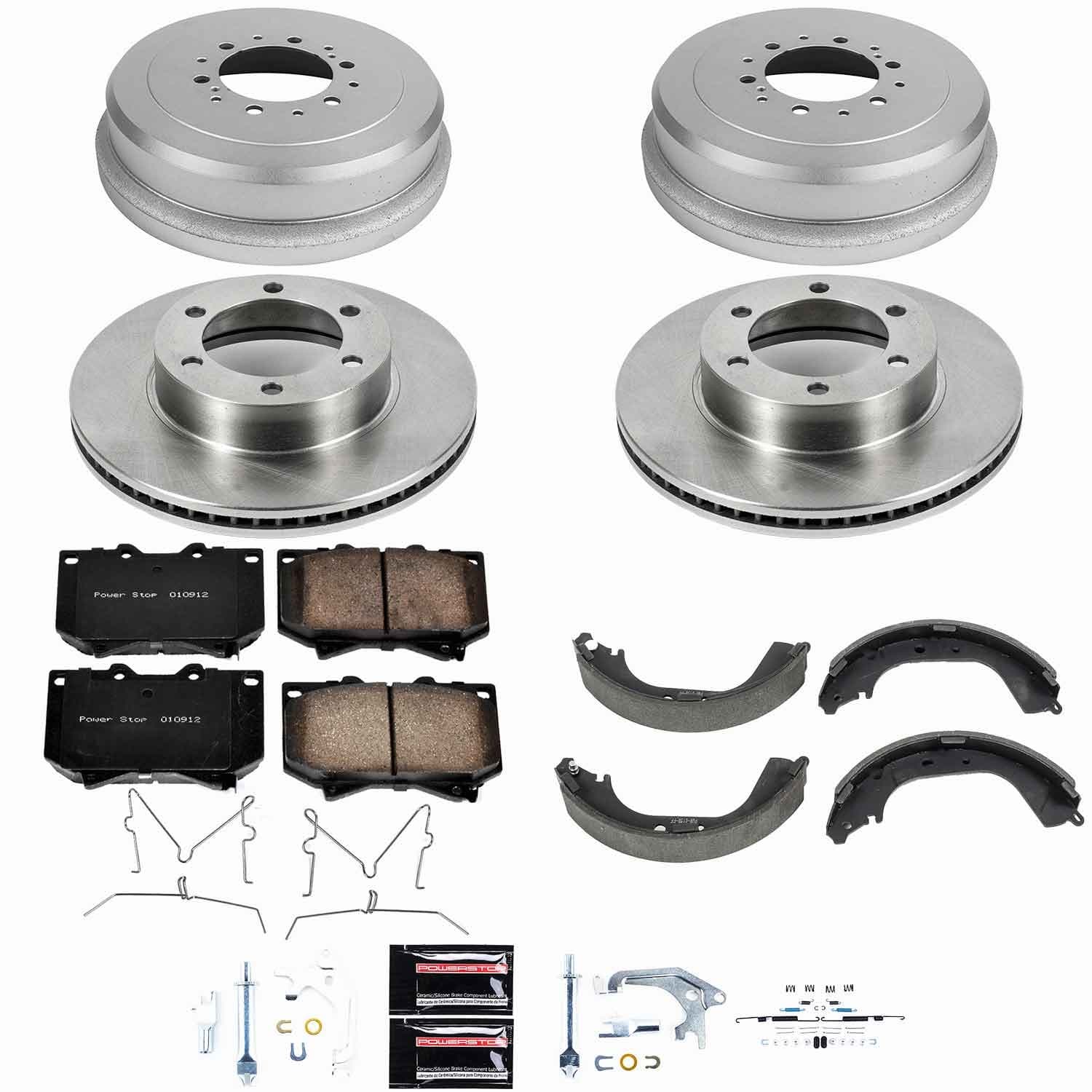 Power Stop - KOE15099DK - Complete Vehicle Disc/Drum Brake Kit image 1
