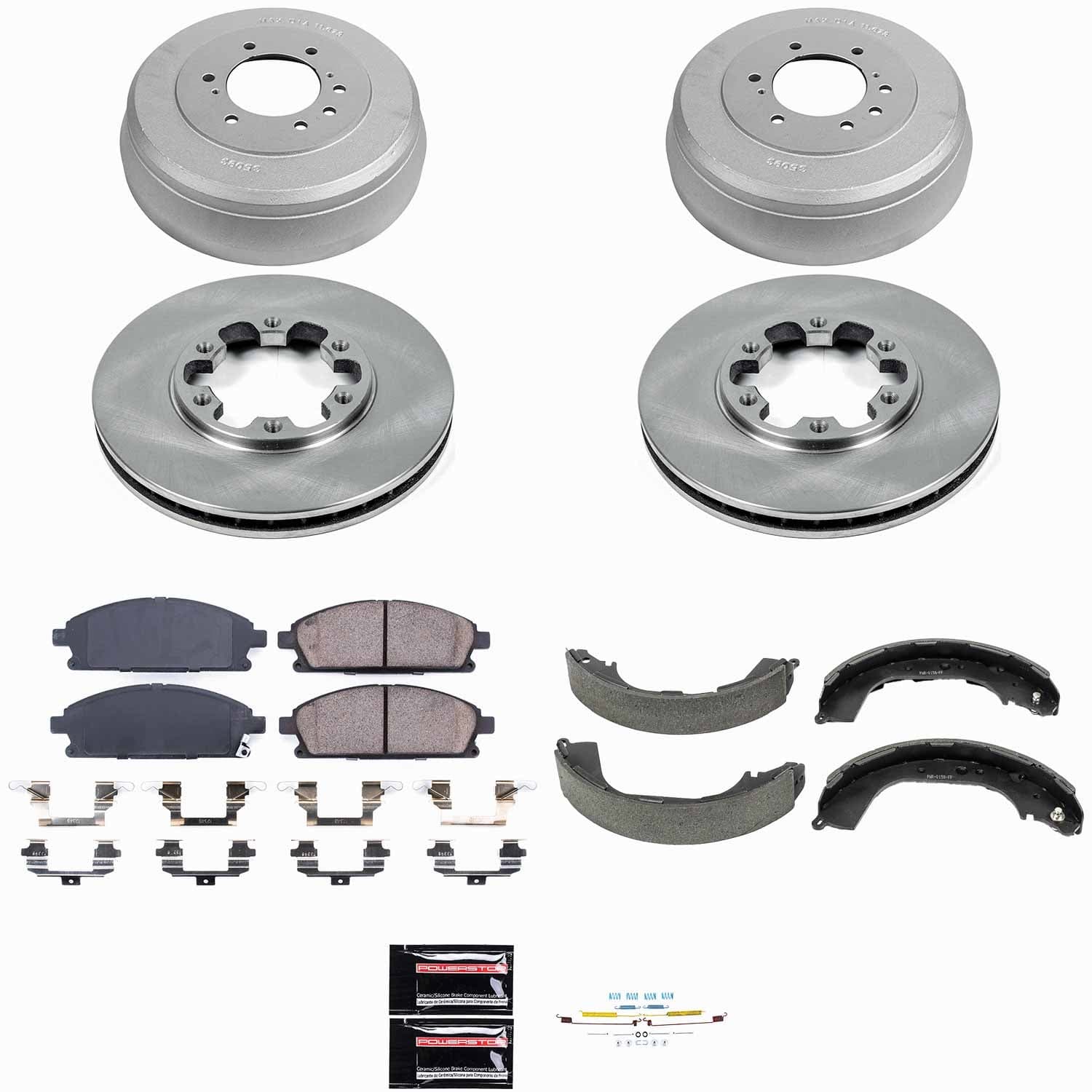Power Stop - KOE15116DK - Complete Vehicle Disc/Drum Brake Kit image 1
