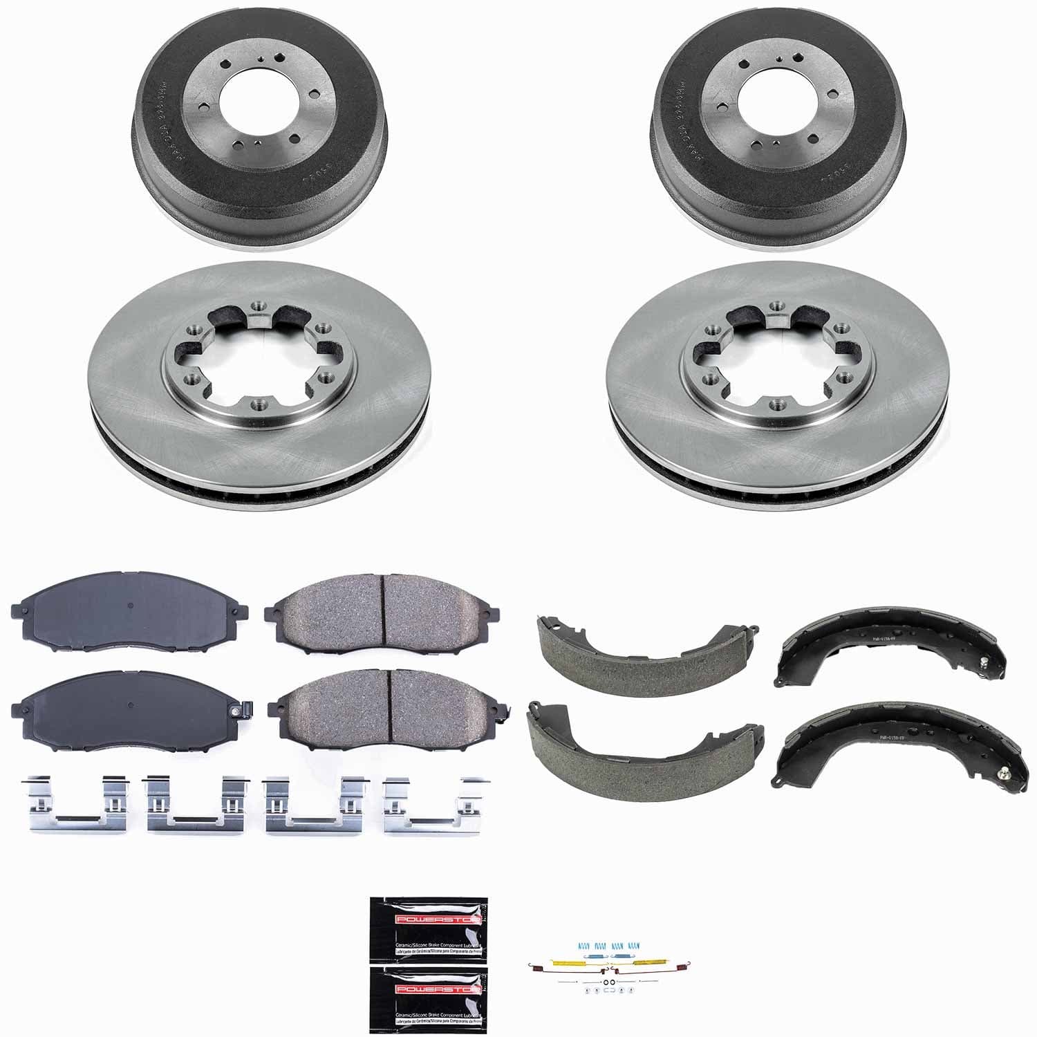 Power Stop - KOE15118DK - Complete Vehicle Disc/Drum Brake Kit image 1