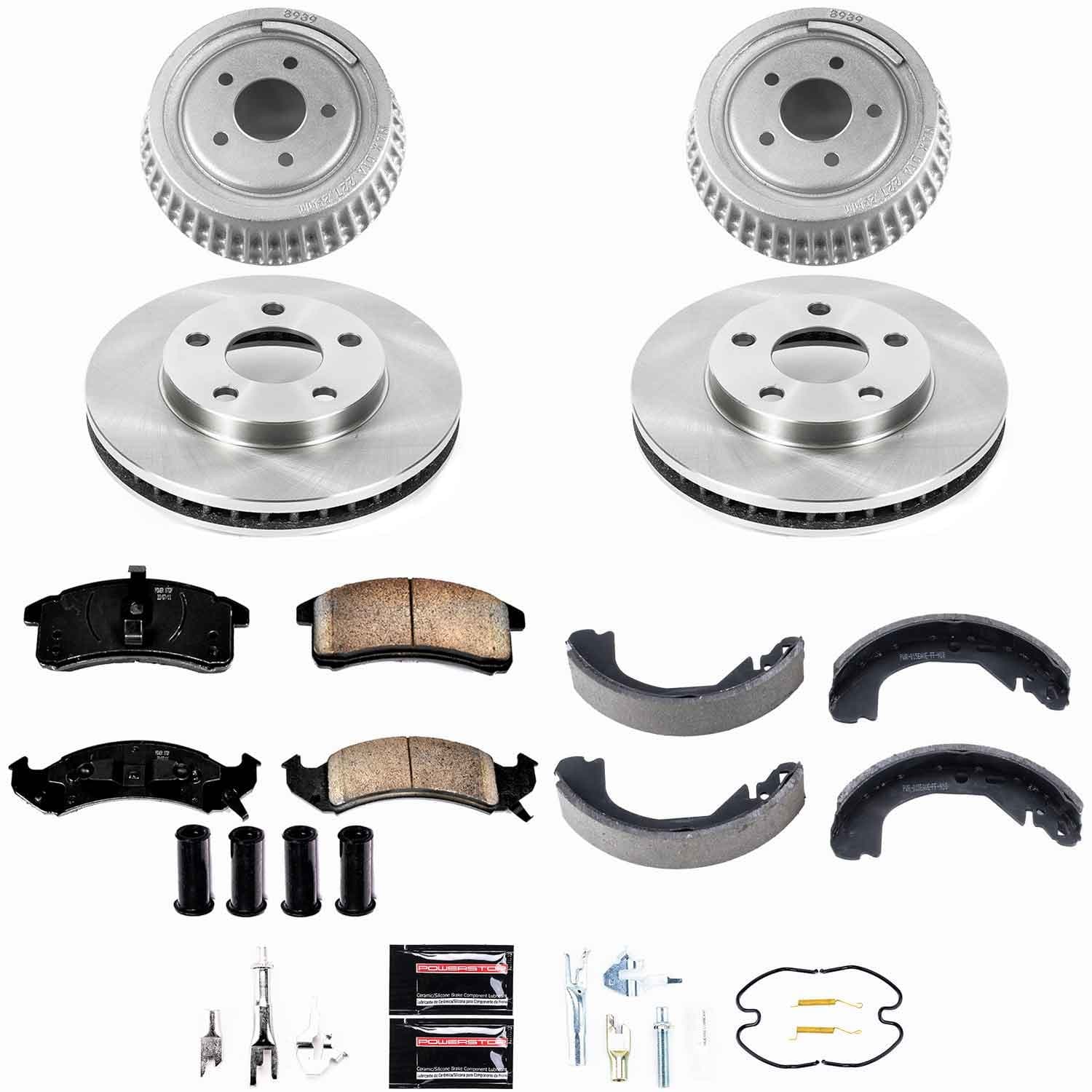 Power Stop - KOE15122DK - Complete Vehicle Disc/Drum Brake Kit image 1