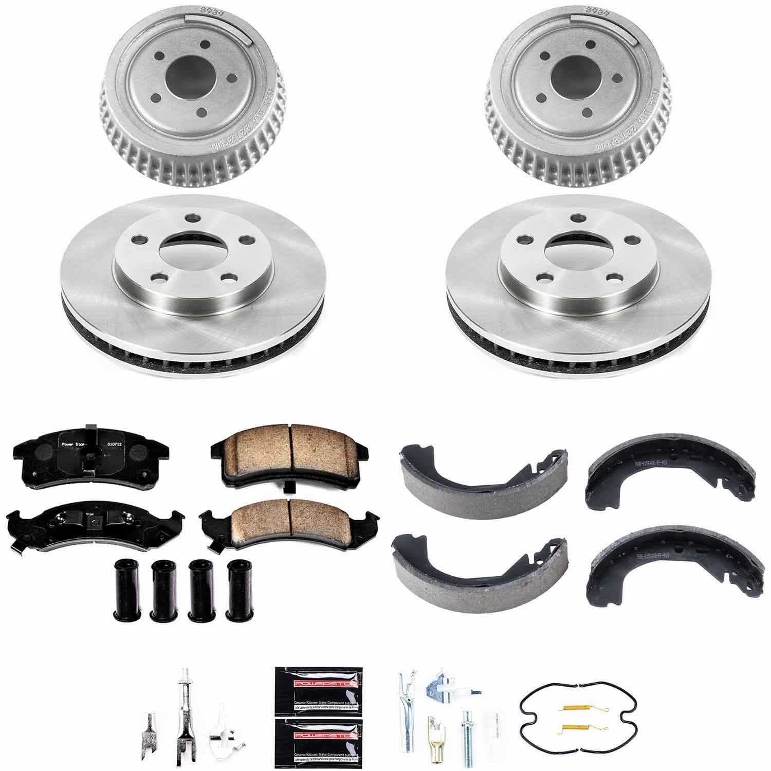 Power Stop - KOE15123DK - Complete Vehicle Disc/Drum Brake Kit image 1