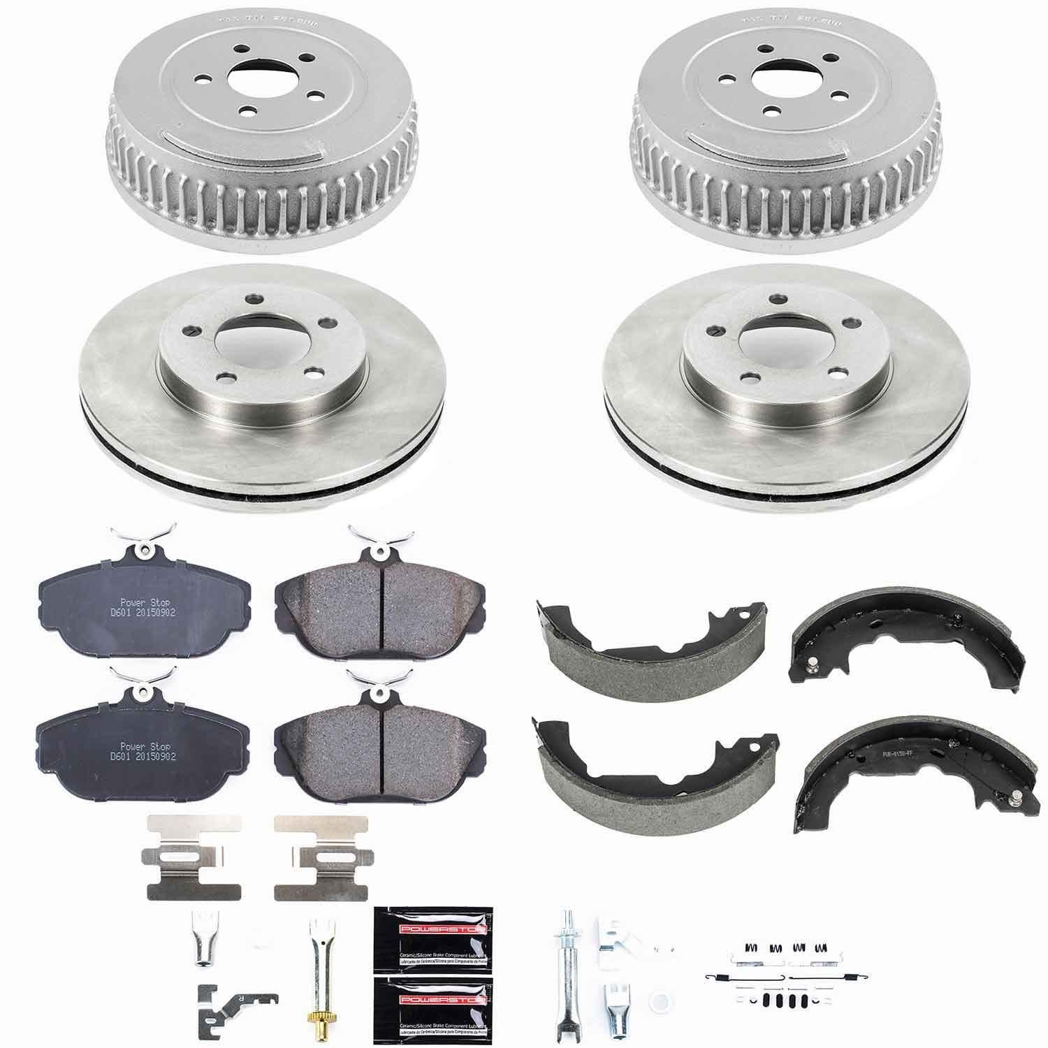 Power Stop - KOE15129DK - Complete Vehicle Disc/Drum Brake Kit image 1
