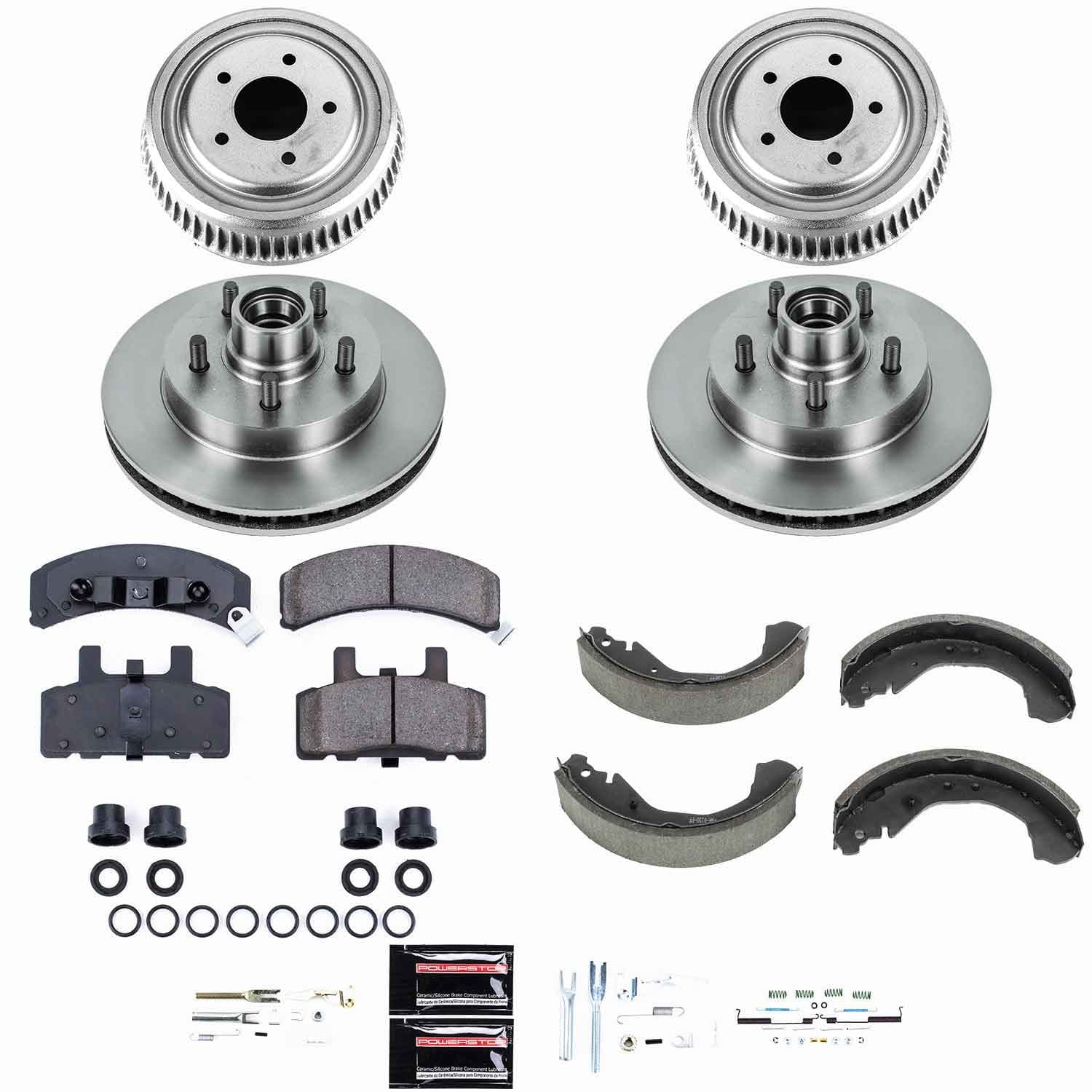 Power Stop - KOE15138DK - Complete Vehicle Disc/Drum Brake Kit image 1