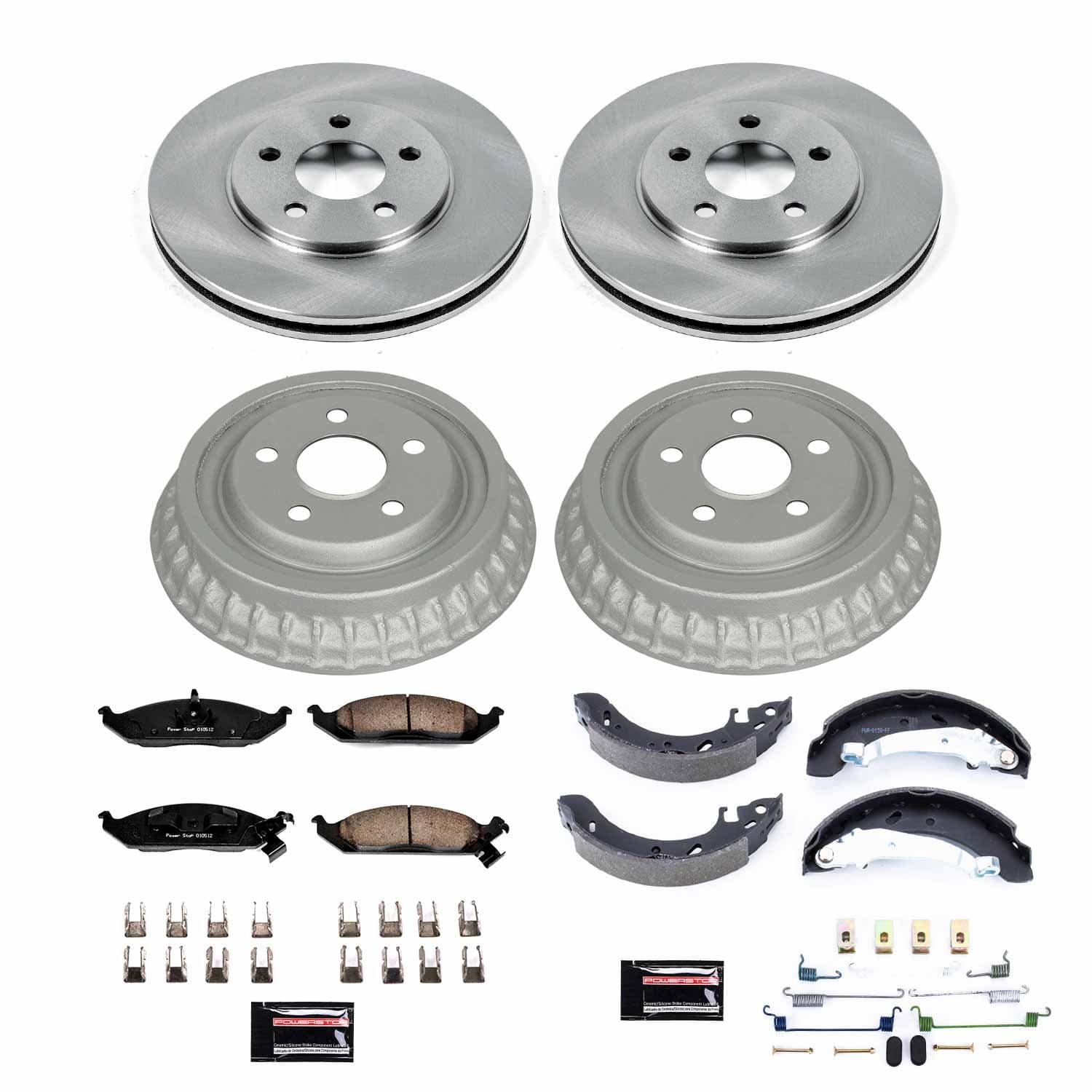 Power Stop - KOE15159DK - Complete Vehicle Disc/Drum Brake Kit image 1