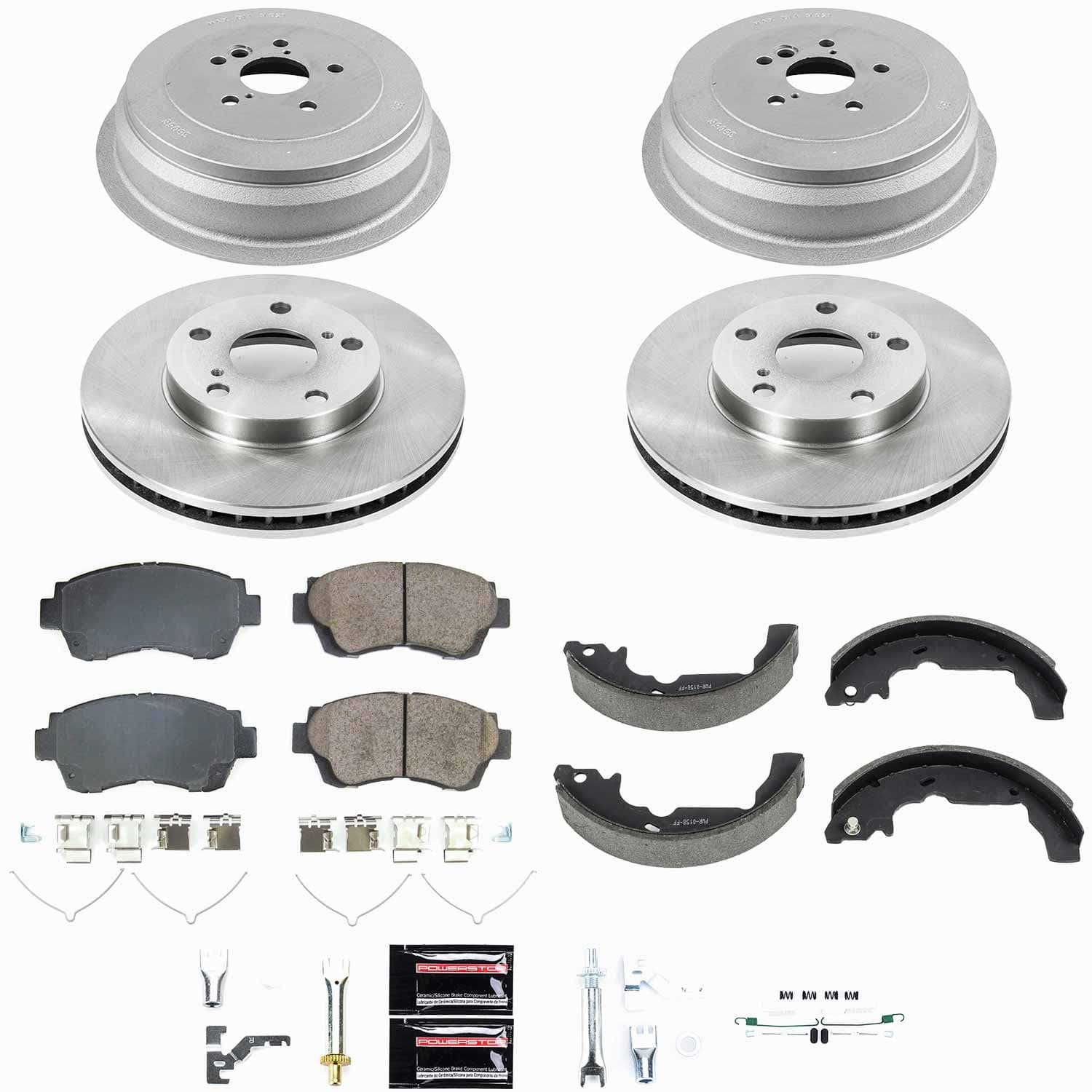 Power Stop - KOE15179DK - Complete Vehicle Disc/Drum Brake Kit image 1
