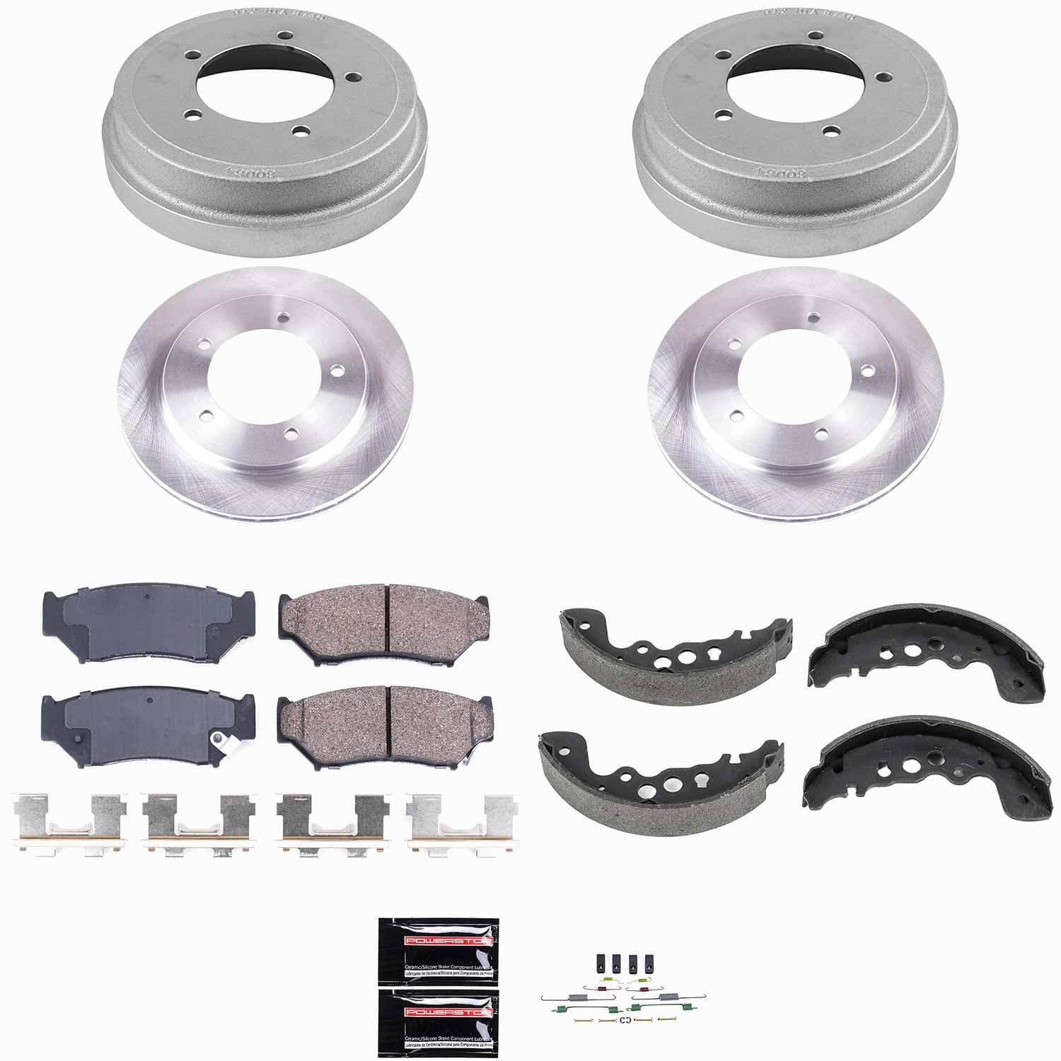 Power Stop - KOE15186DK - Complete Vehicle Disc/Drum Brake Kit image 1