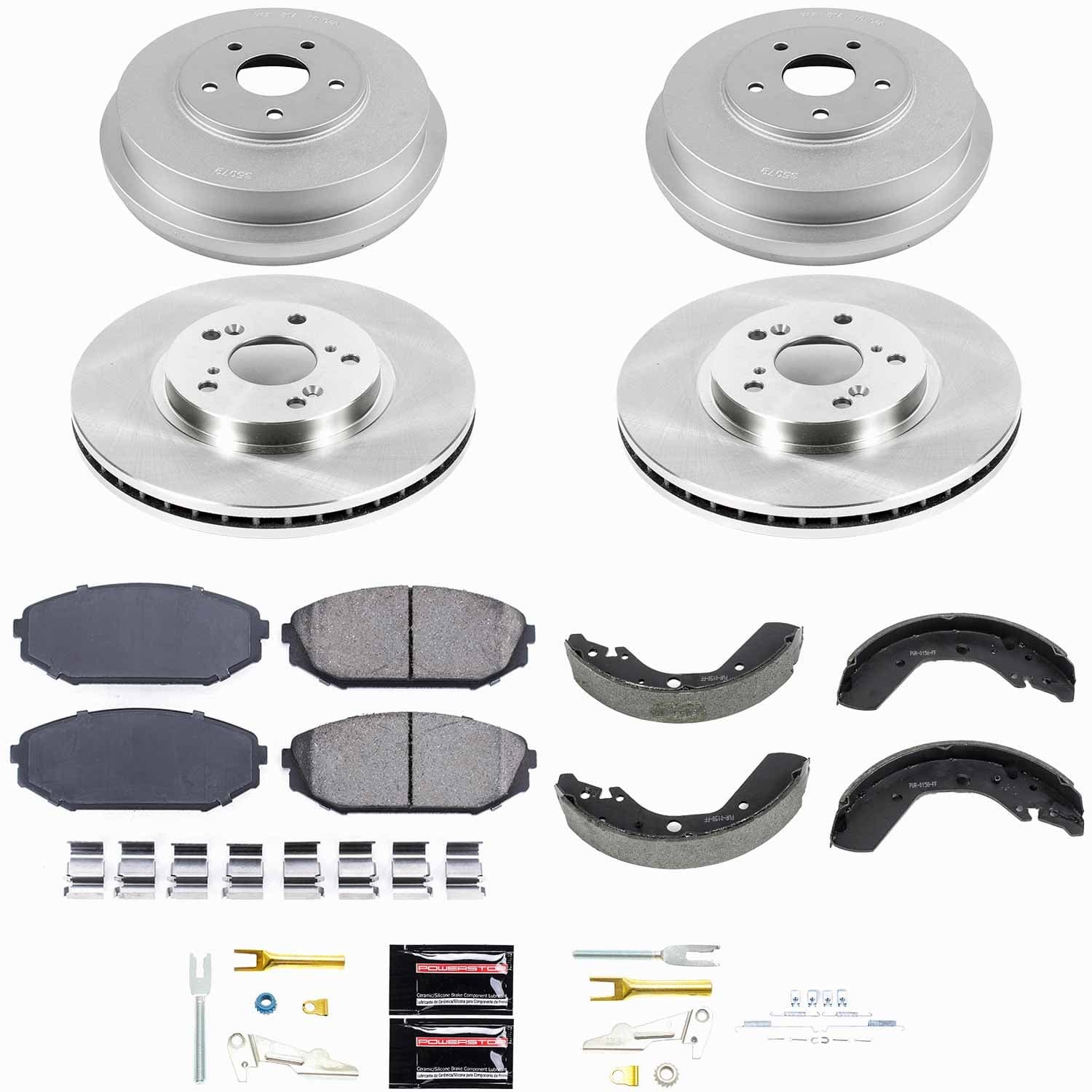 Power Stop - KOE15190DK - Complete Vehicle Disc/Drum Brake Kit image 1