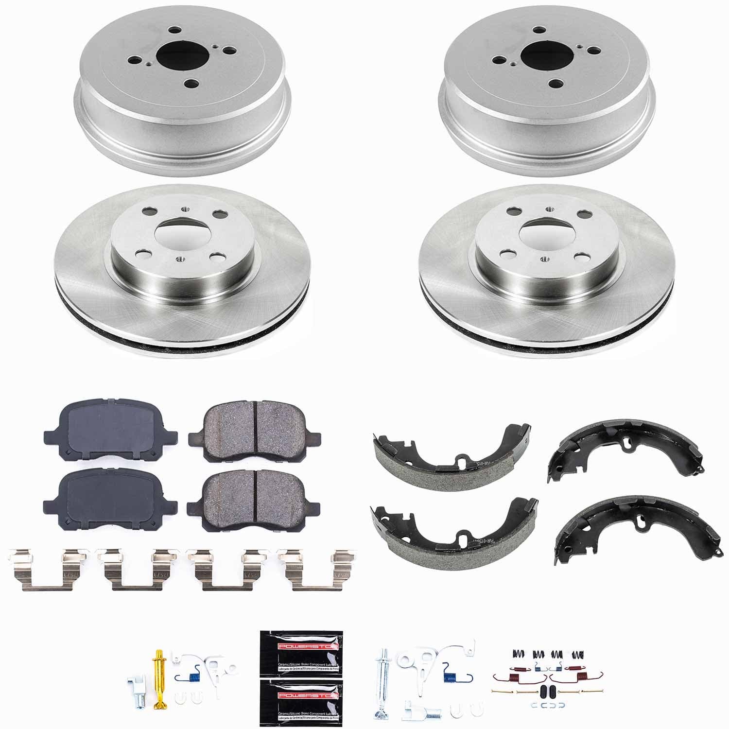 Power Stop - KOE15197DK - Complete Vehicle Disc/Drum Brake Kit image 1