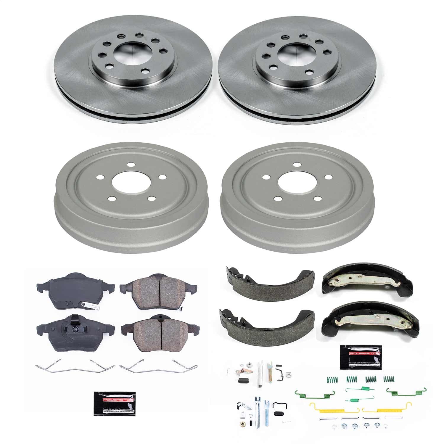 Power Stop - KOE15198DK - Complete Vehicle Disc/Drum Brake Kit image 1