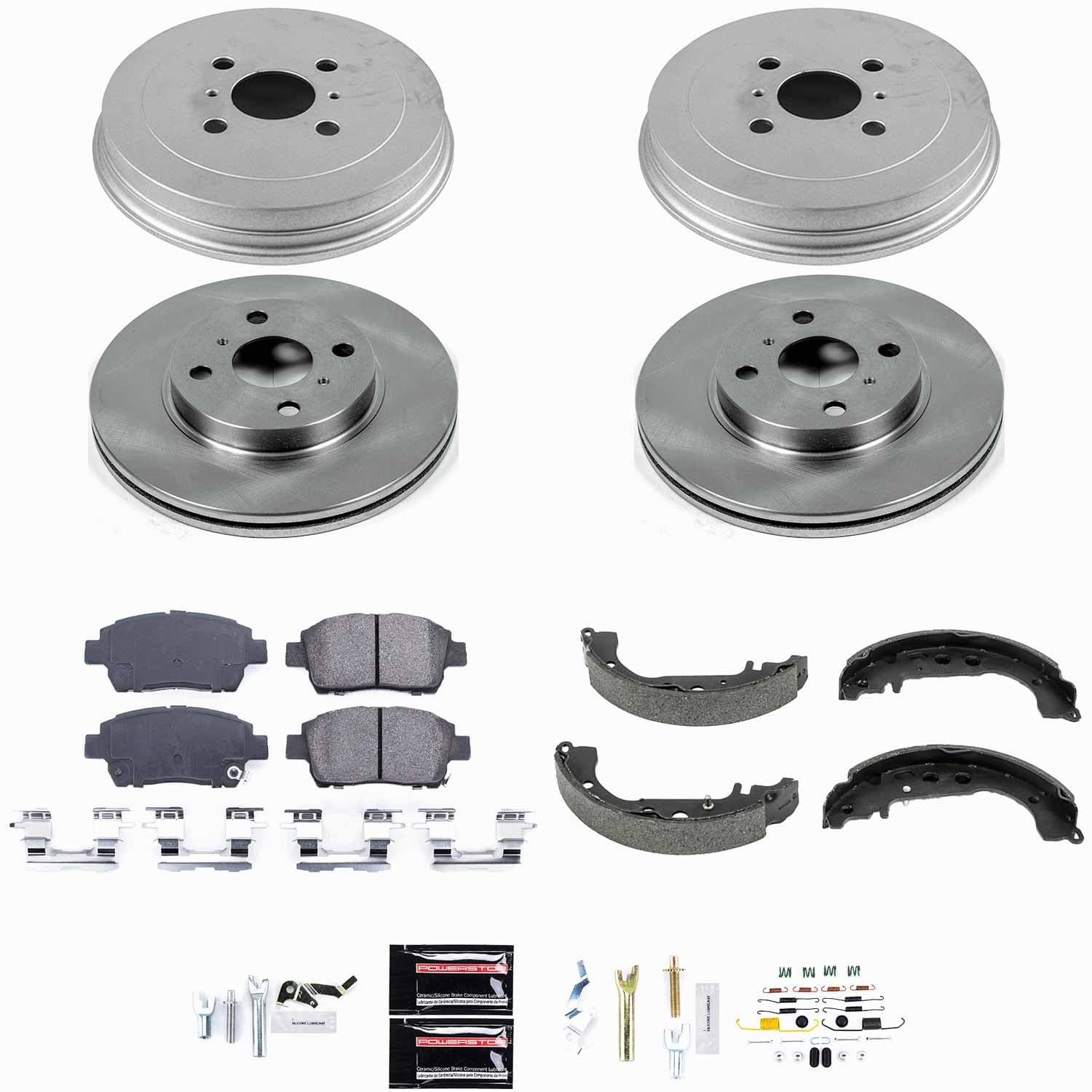 Power Stop - KOE15199DK - Complete Vehicle Disc/Drum Brake Kit image 1