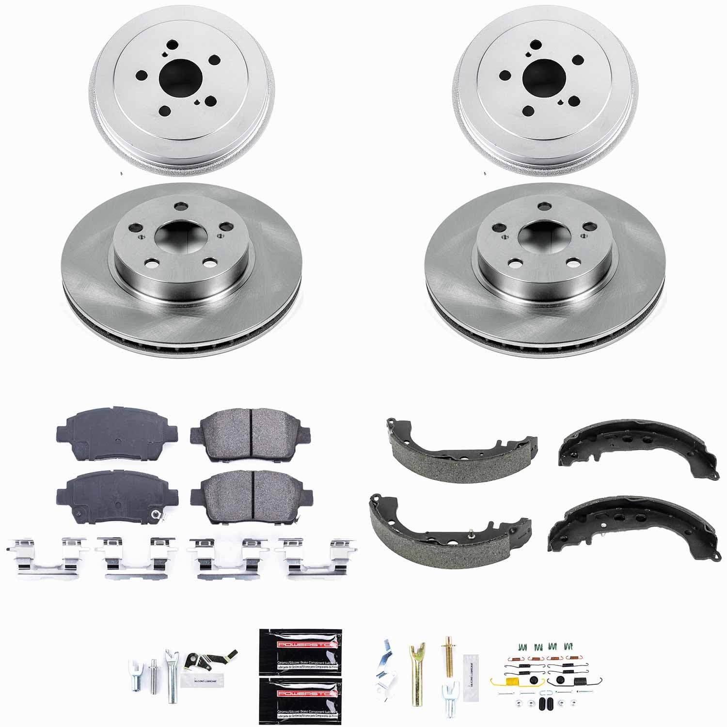 Power Stop - KOE15202DK - Complete Vehicle Disc/Drum Brake Kit image 1