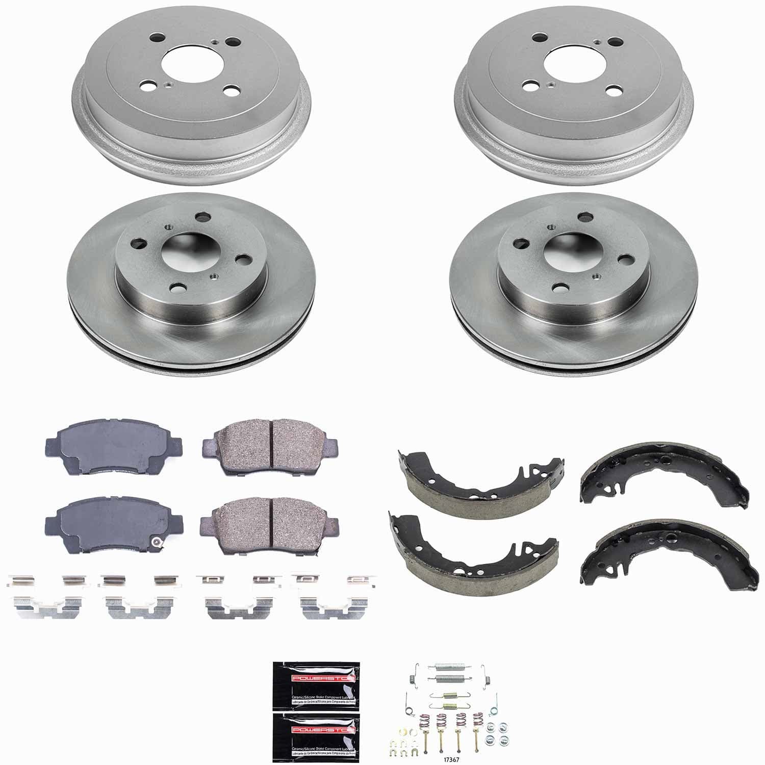 Power Stop - KOE15203DK - Complete Vehicle Disc/Drum Brake Kit image 1