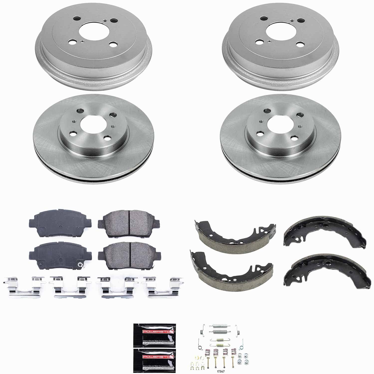 Power Stop - KOE15204DK - Complete Vehicle Disc/Drum Brake Kit image 1