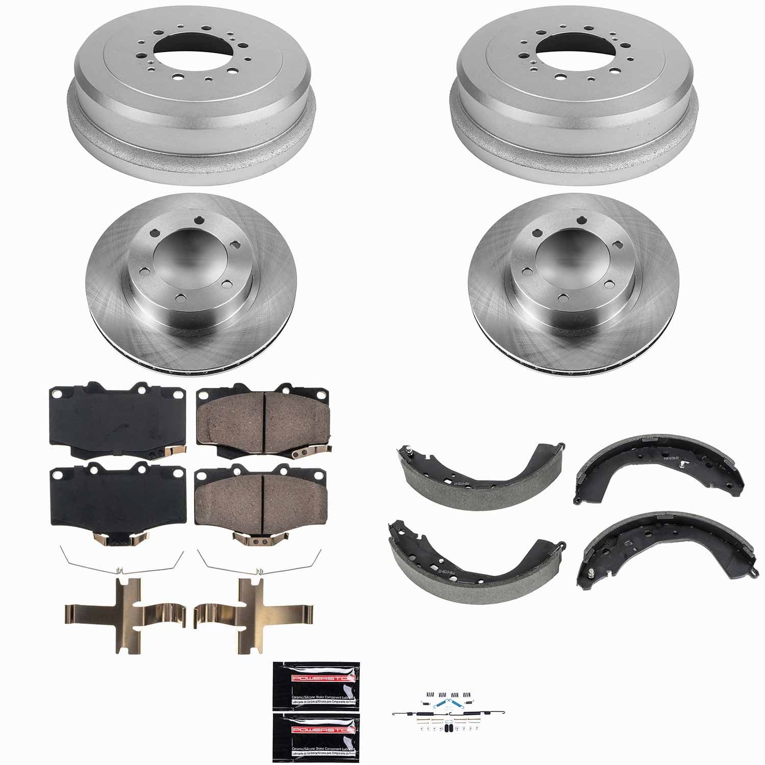 Power Stop - KOE15213DK - Complete Vehicle Disc/Drum Brake Kit image 1