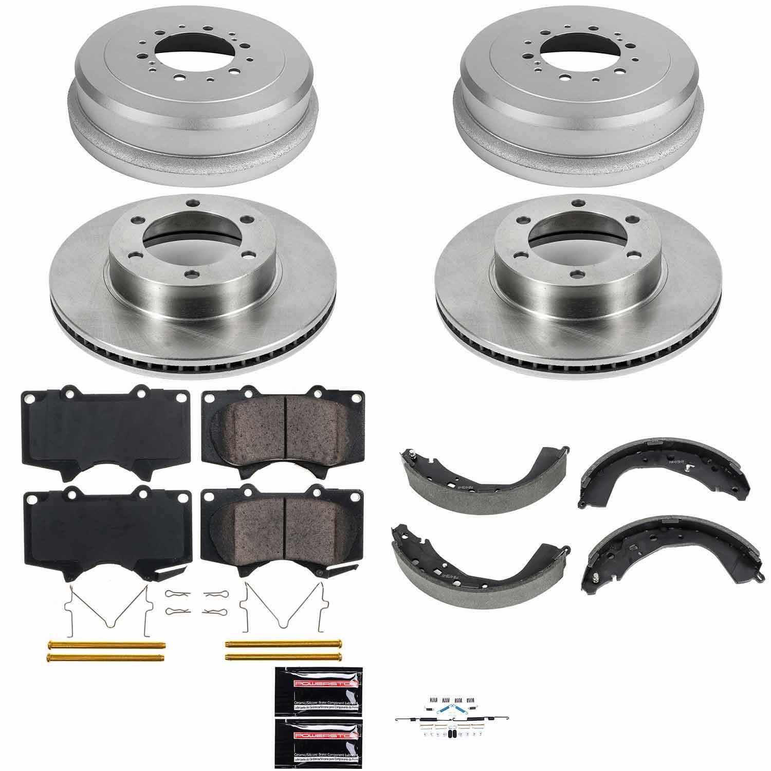 Power Stop - KOE15214DK - Complete Vehicle Disc/Drum Brake Kit image 1