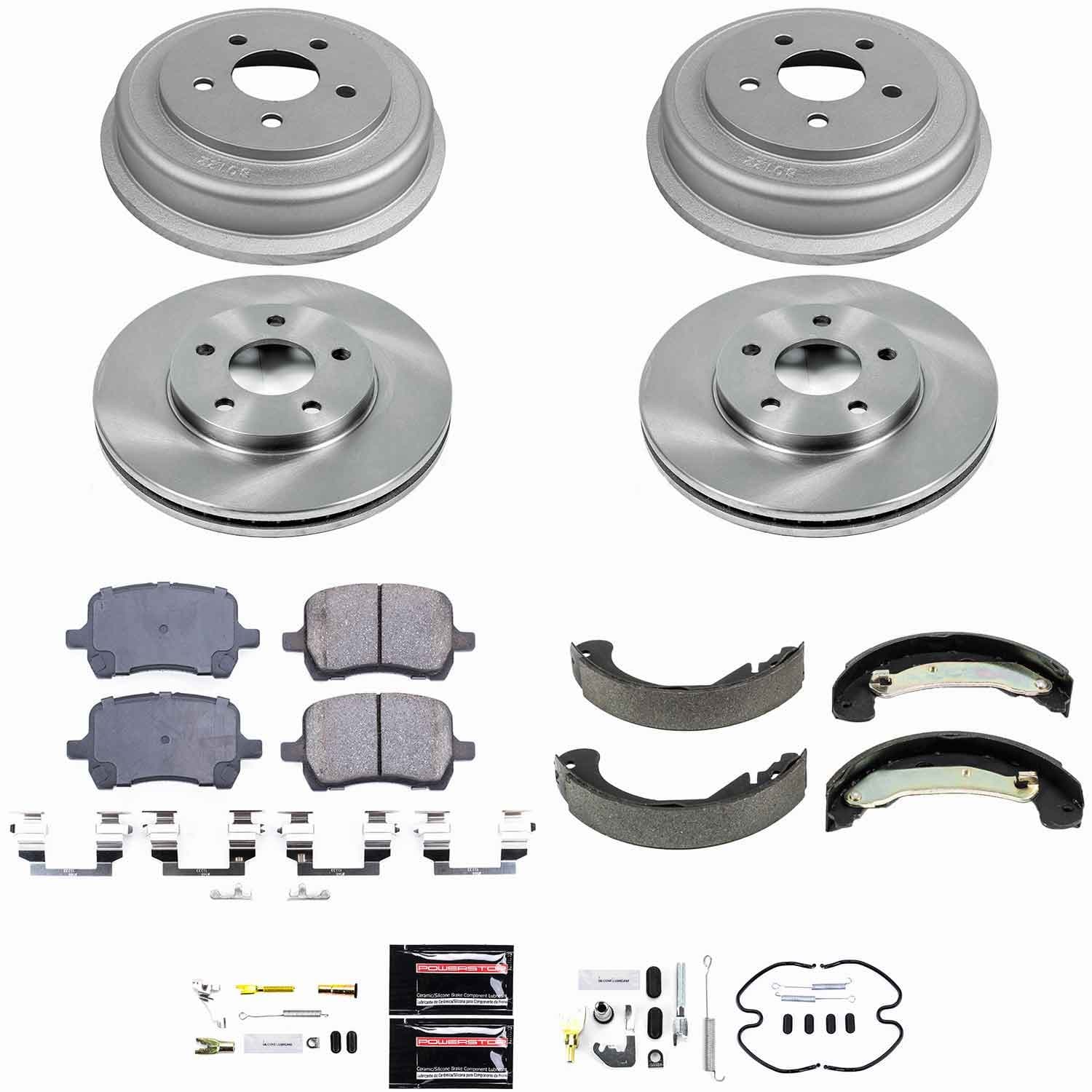 Power Stop - KOE15222DK - Complete Vehicle Disc/Drum Brake Kit image 1